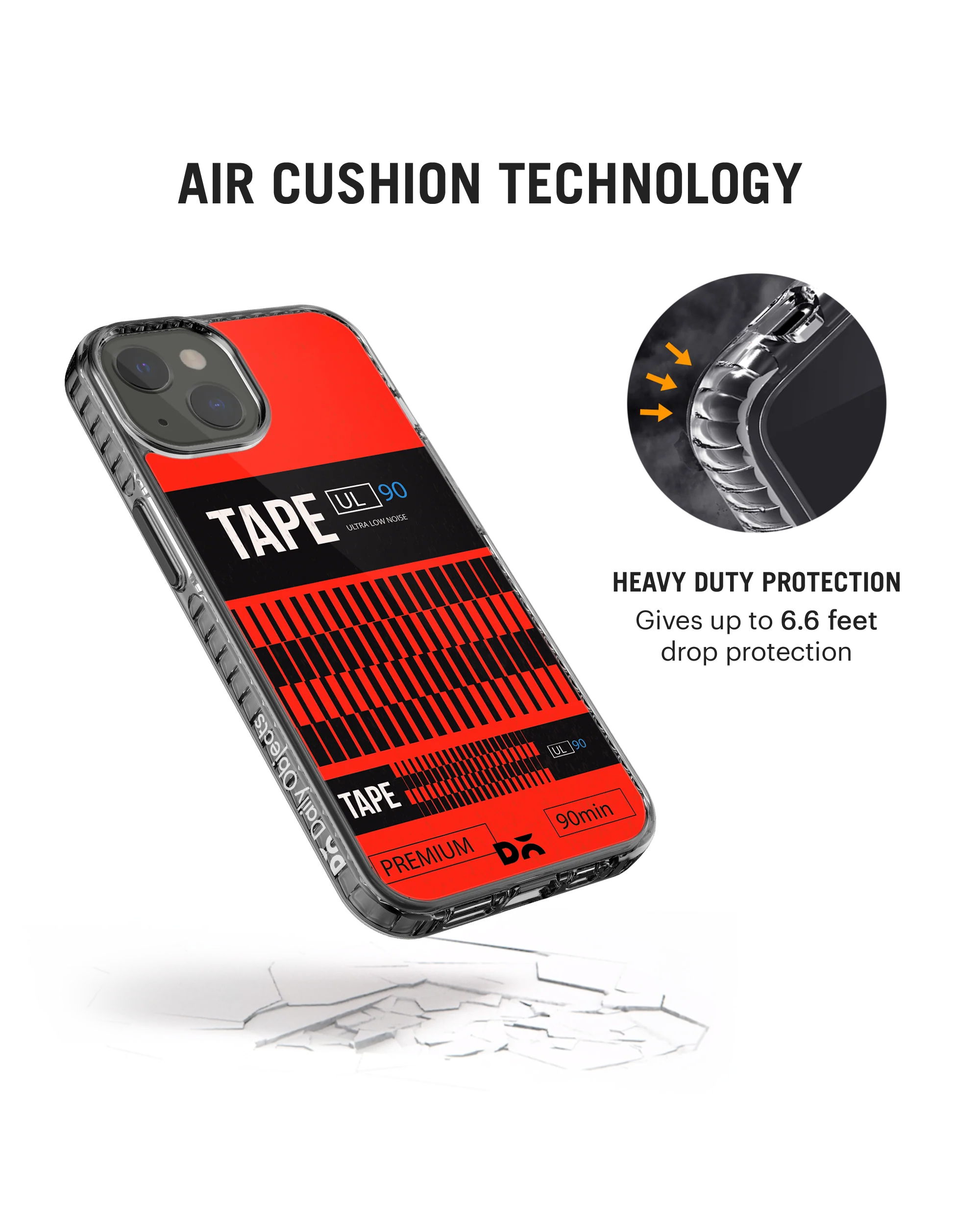 DailyObjects Premium UL Noise Stride 2.0 Phone Case Cover For iPhone 15 - Image 6