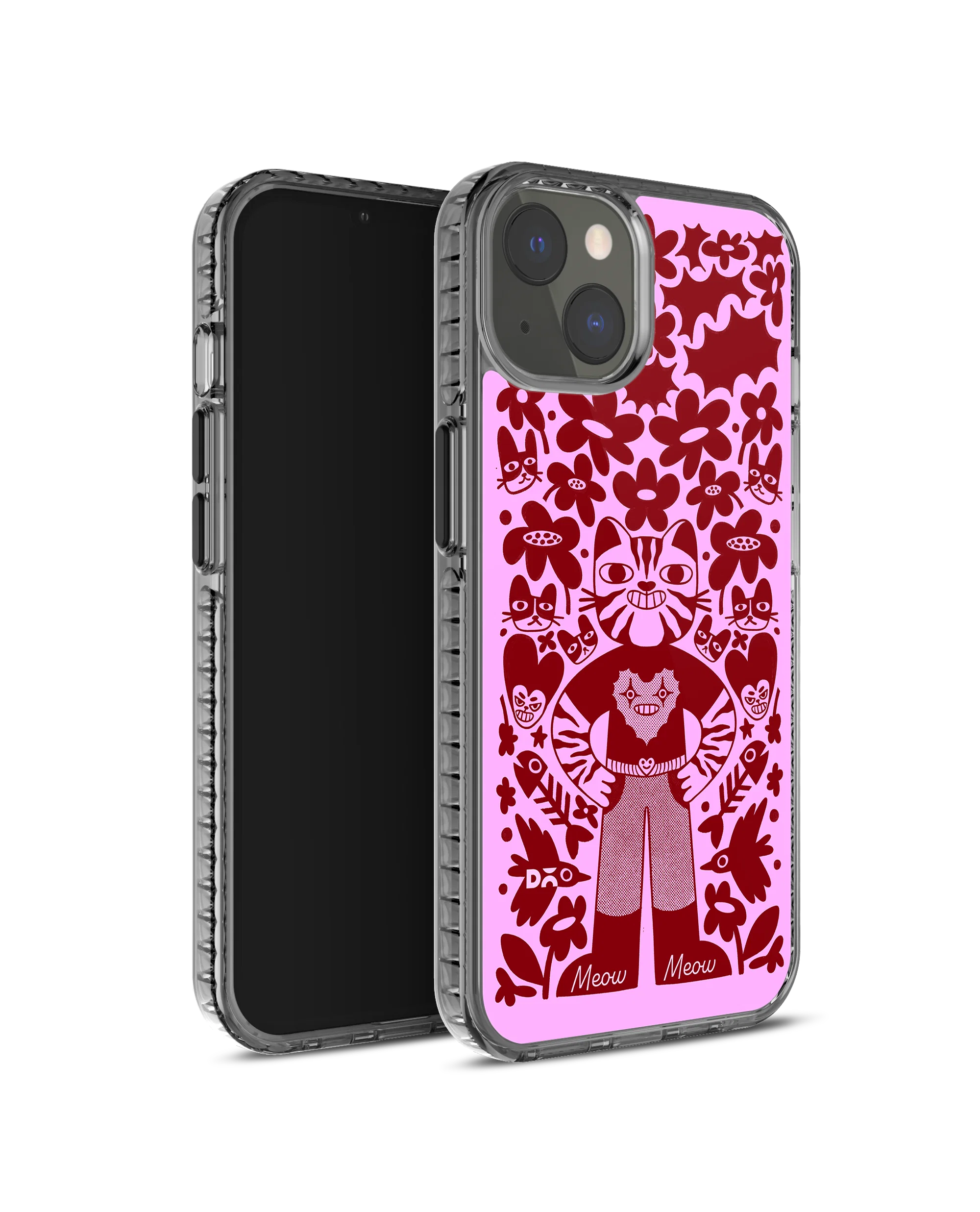 DailyObjects Purr Man Stride 2.0 Phone Case Cover For iPhone 14 - Image 3