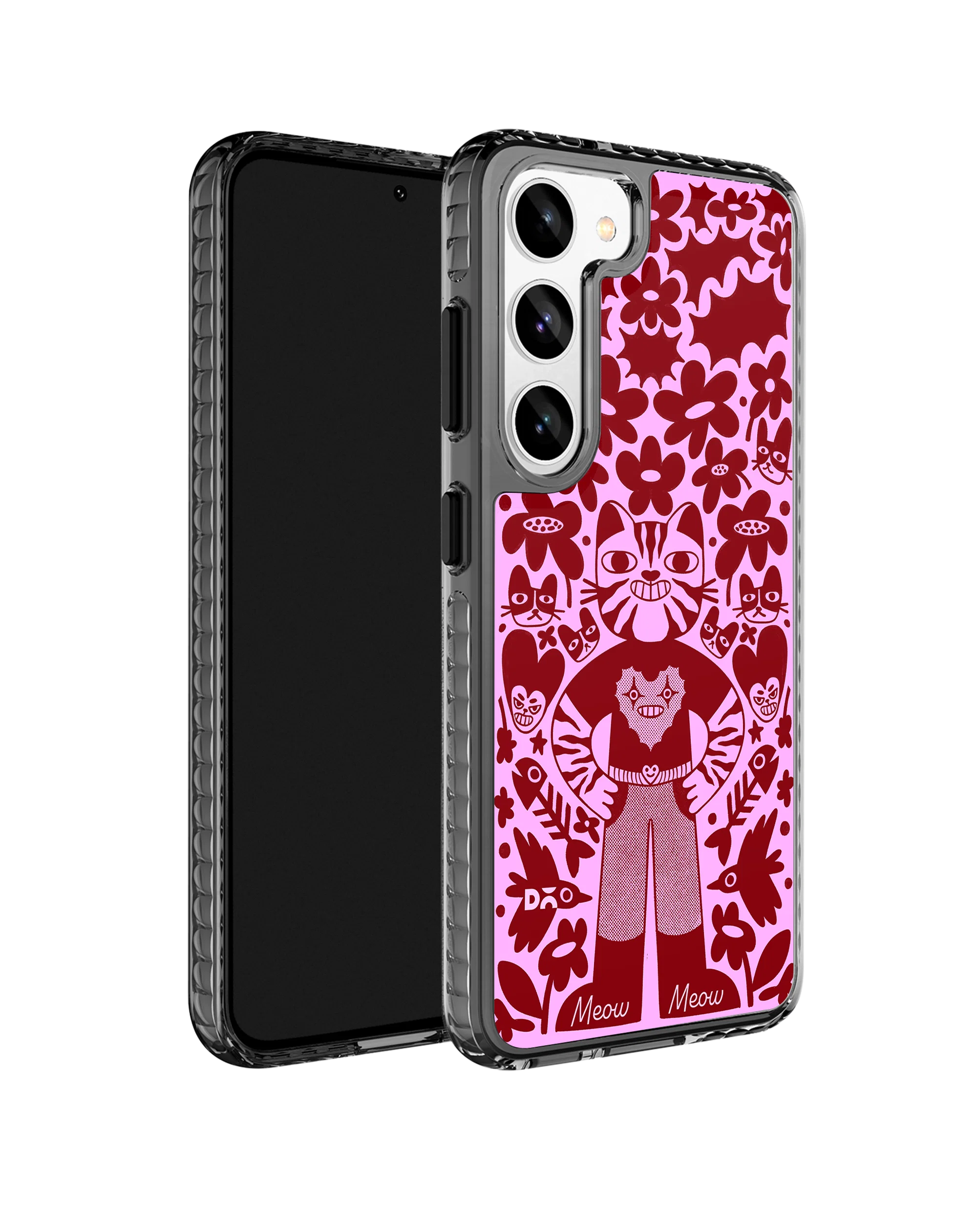 DailyObjects Purr Man Stride 2.0 Case Cover For Samsung Galaxy S23 Plus - Image 3