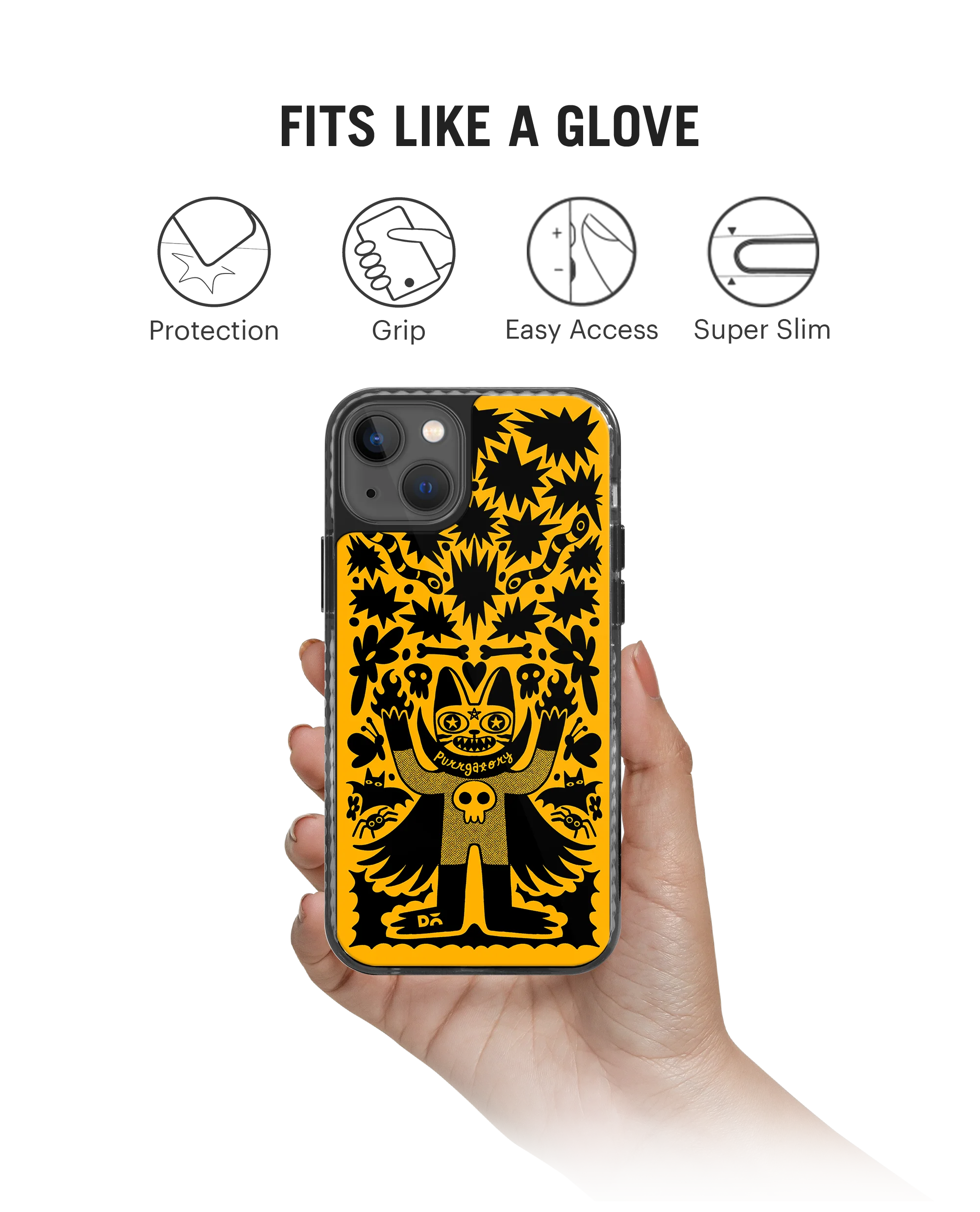 DailyObjects Purry Dreams Stride 2.0 Phone Case Cover For iPhone 15 Plus - Image 2
