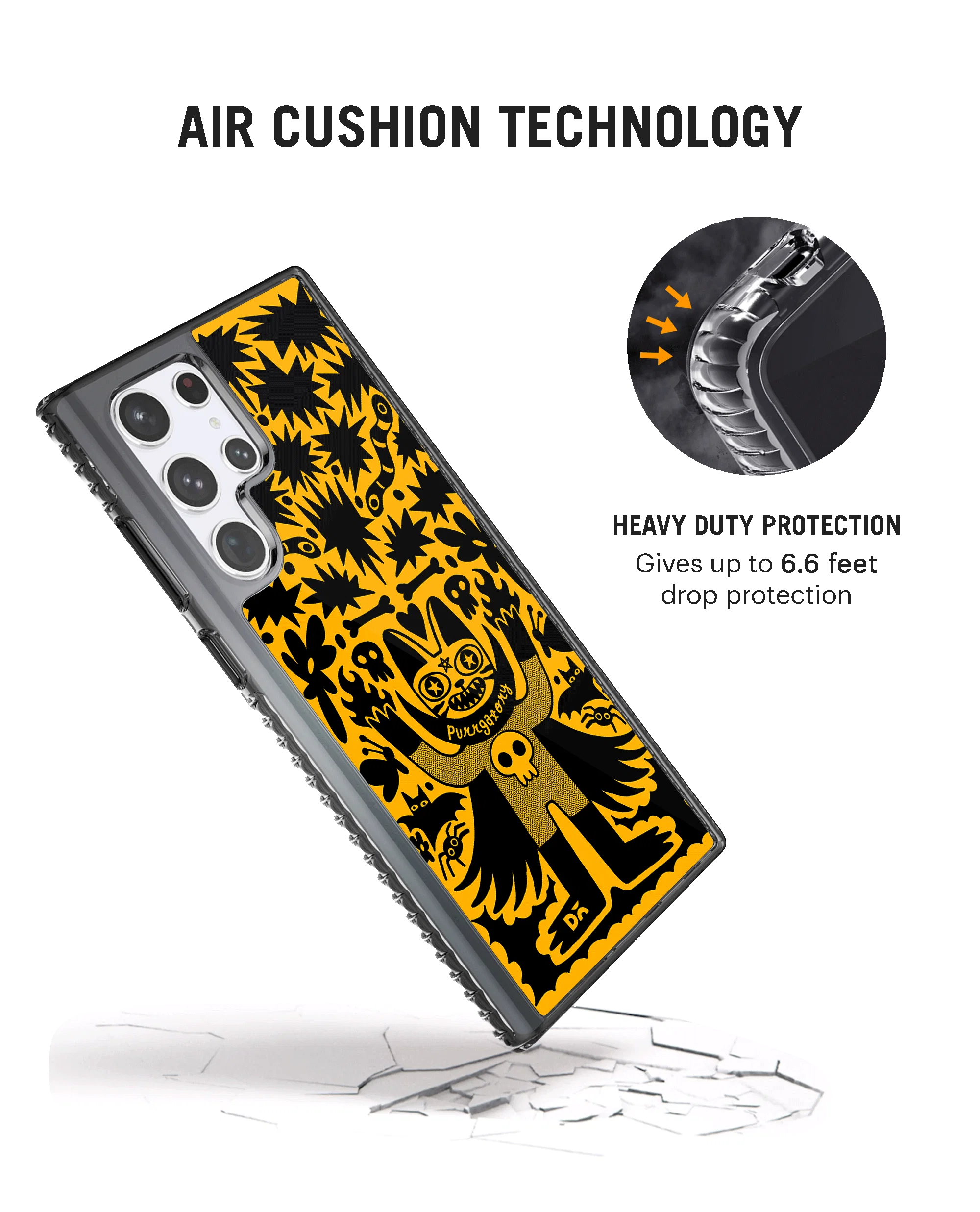 DailyObjects Purry Dreams Stride 2.0 Case Cover For Samsung Galaxy S23 Ultra - Image 2