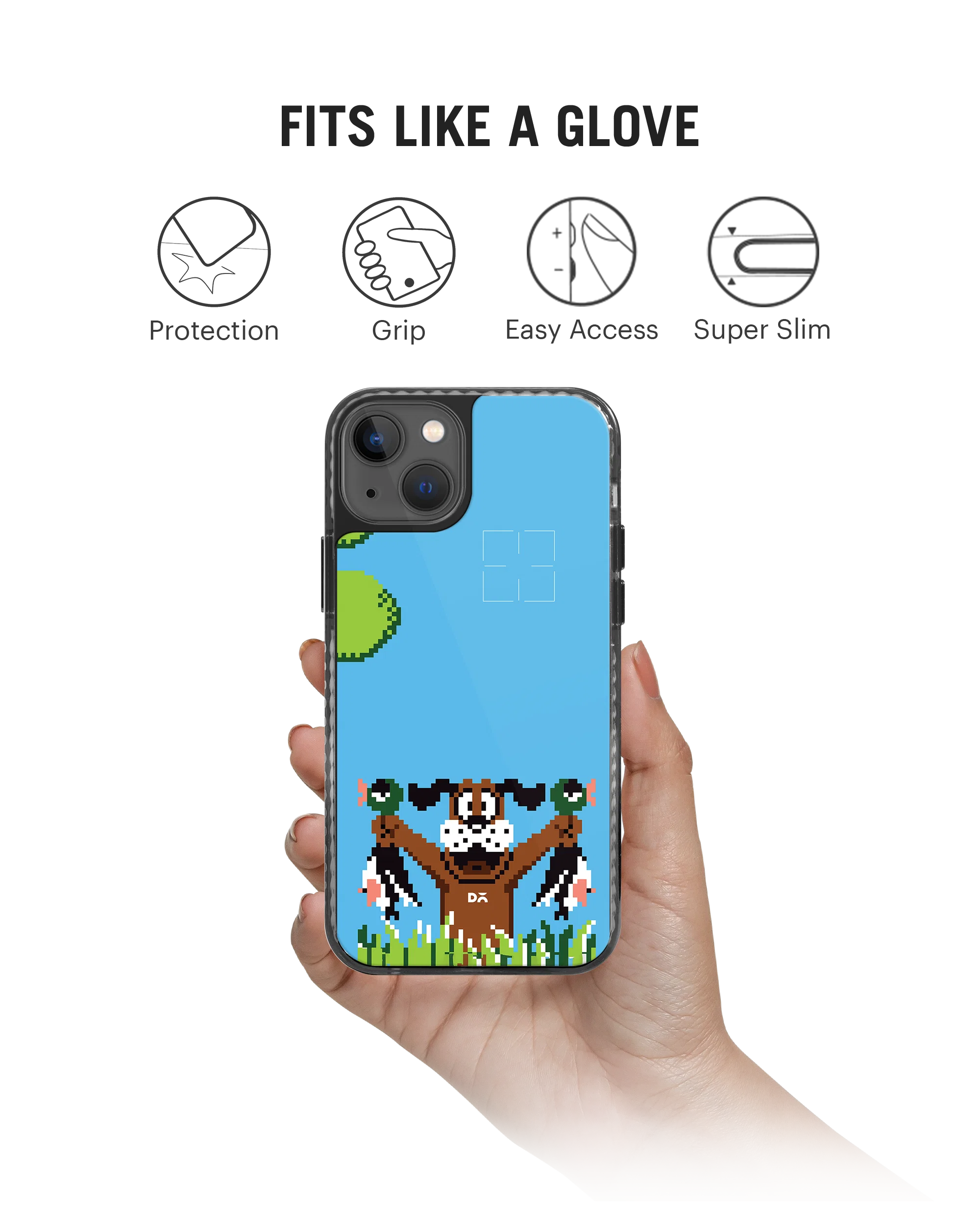 DailyObjects Quack Hunt Stride 2.0 Phone Case Cover For iPhone 14 Plus - Image 2
