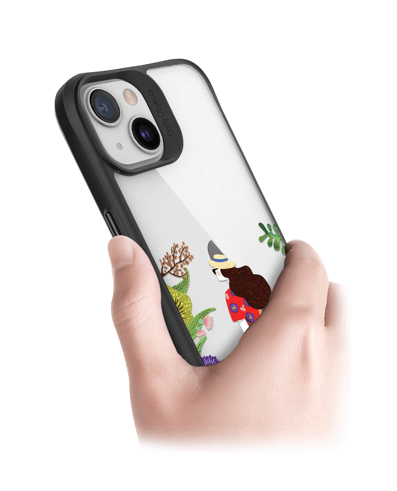 DailyObjects Rastafari Black Hybrid Clear Case Cover For iPhone 13 Mini - Image 2