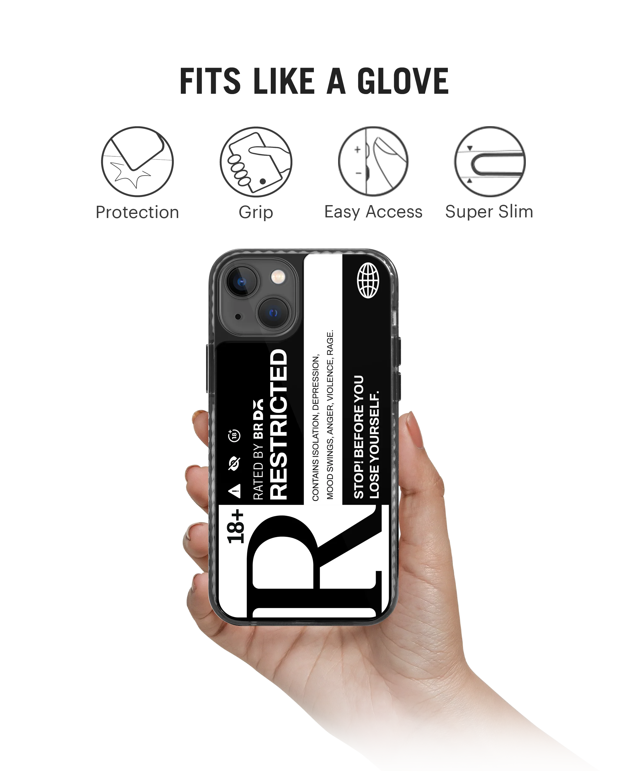 DailyObjects Restricted Stride 2.0 Phone Case Cover For iPhone 15 - Image 2
