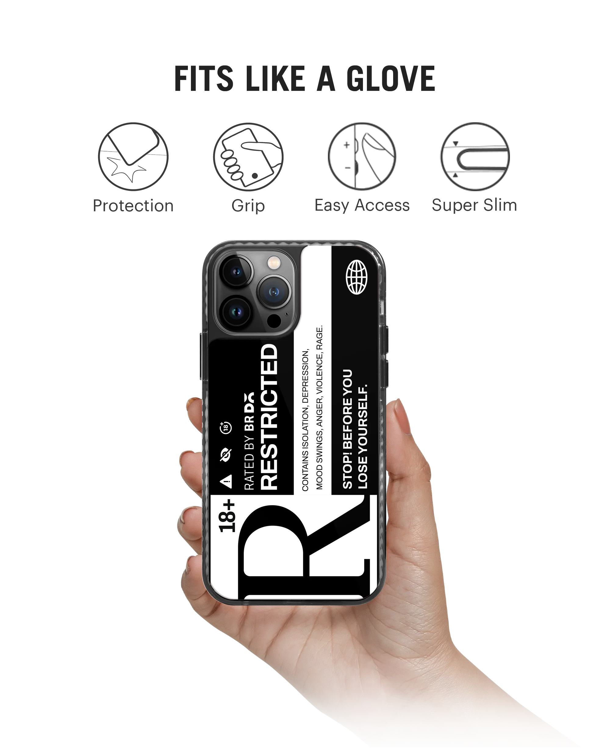 DailyObjects Restricted Stride 2.0 Phone Case Cover For iPhone 15 Pro Max - Image 2