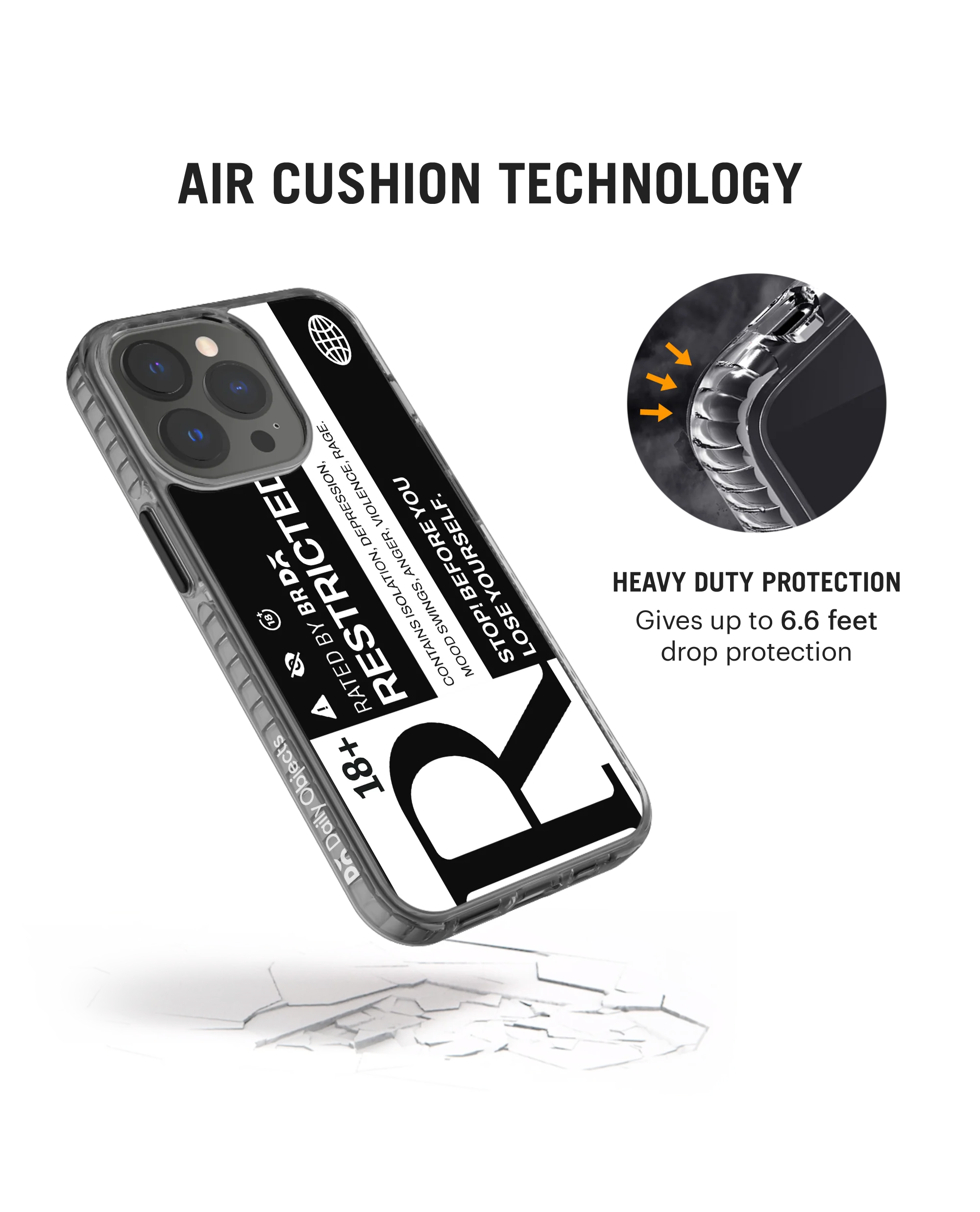 DailyObjects Restricted Stride 2.0 Phone Case Cover For iPhone 15 Pro Max - Image 5