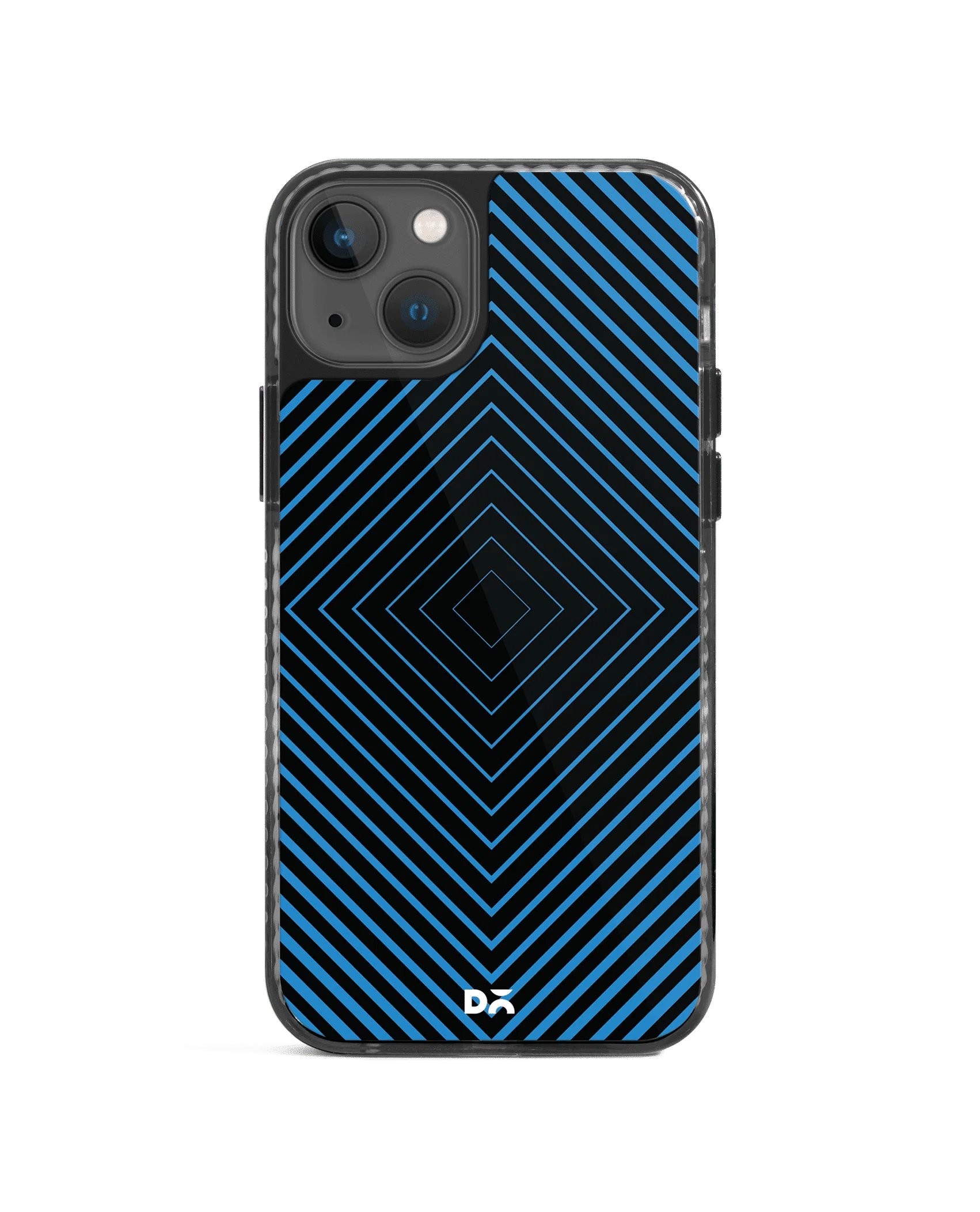 DailyObjects Rhombus Aqua Stride 2.0 Phone Case Cover For iPhone 14
