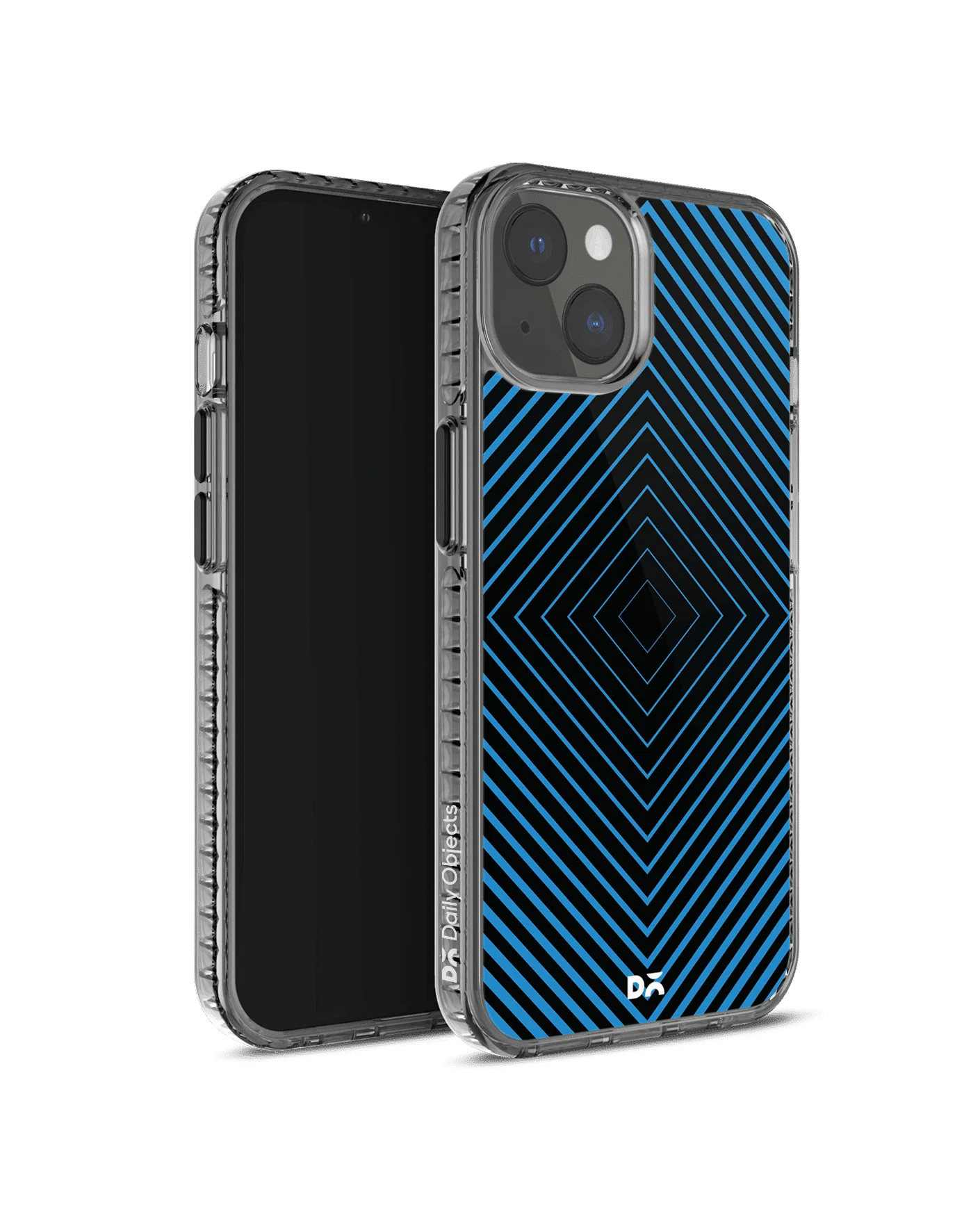 DailyObjects Rhombus Aqua Stride 2.0 Phone Case Cover For iPhone 14 - Image 3