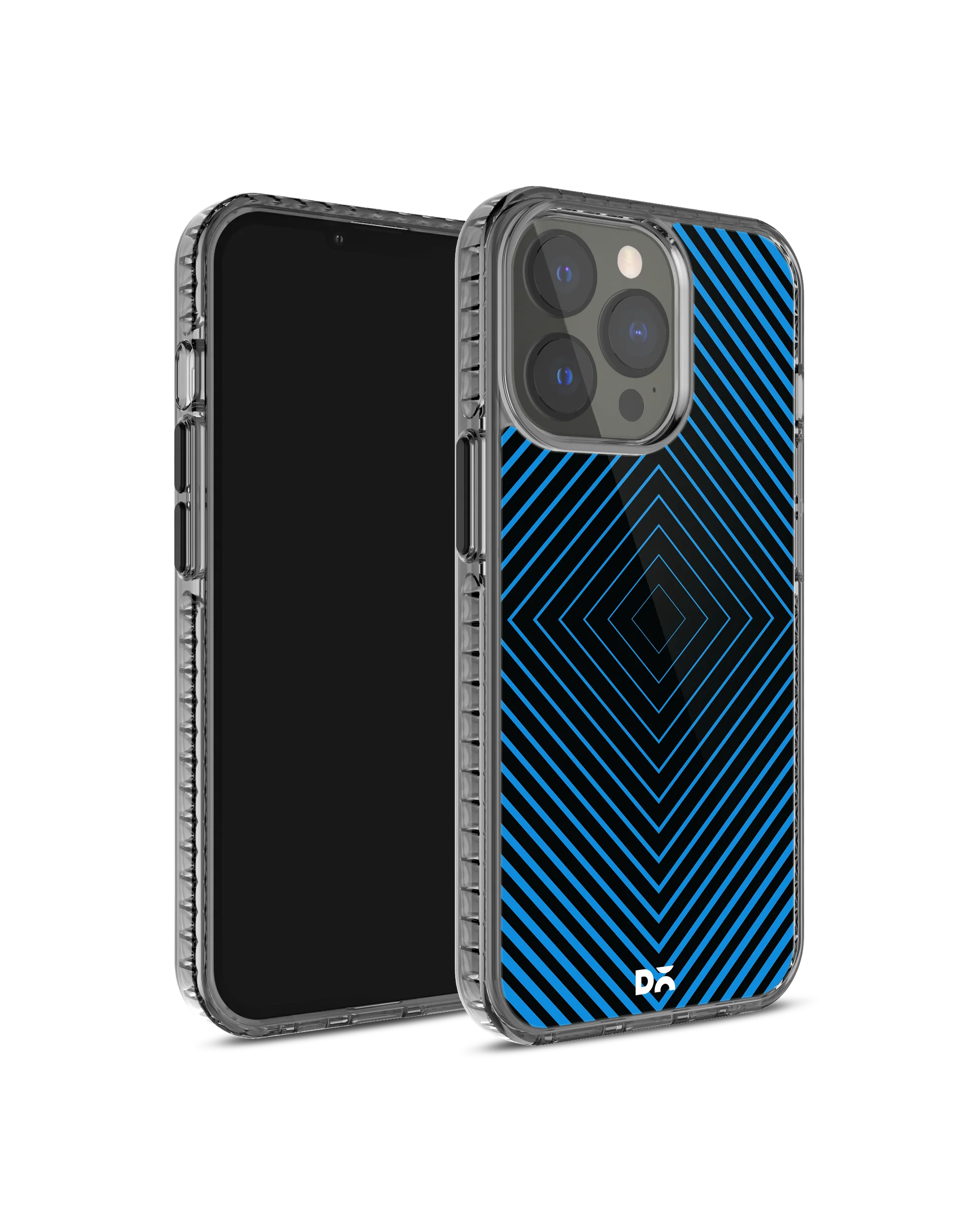 DailyObjects Rhombus Aqua Stride 2.0 Phone Case Cover For iPhone 15 Pro - Image 3