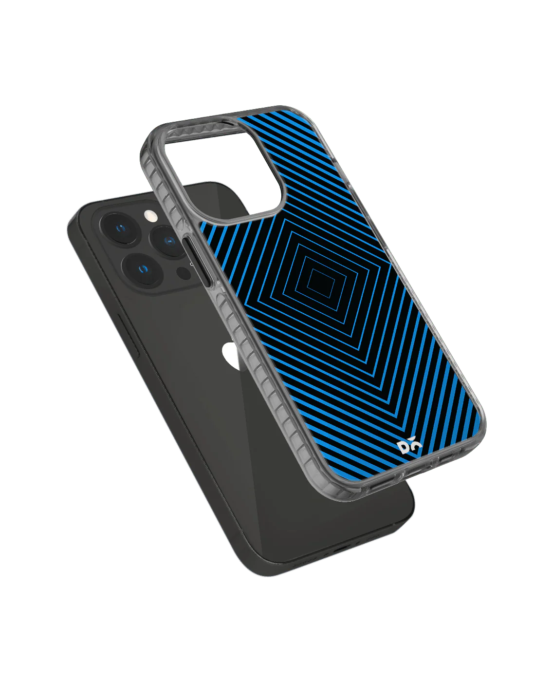 DailyObjects Rhombus Aqua Stride 2.0 Phone Case Cover For iPhone 15 Pro - Image 6