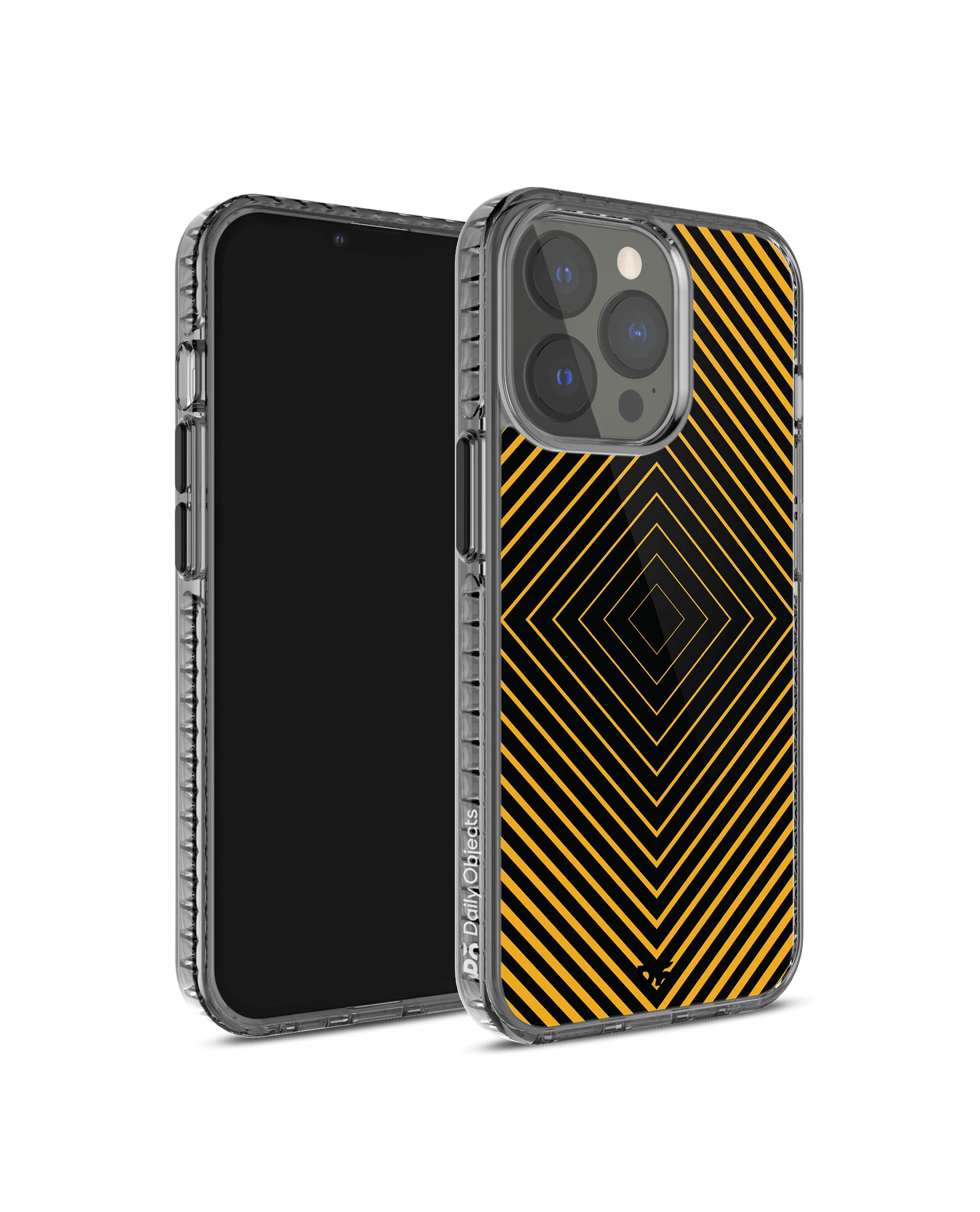 DailyObjects Rhombus Ochre Stride 2.0 Case Cover For iPhone 13 Pro Max - Image 3