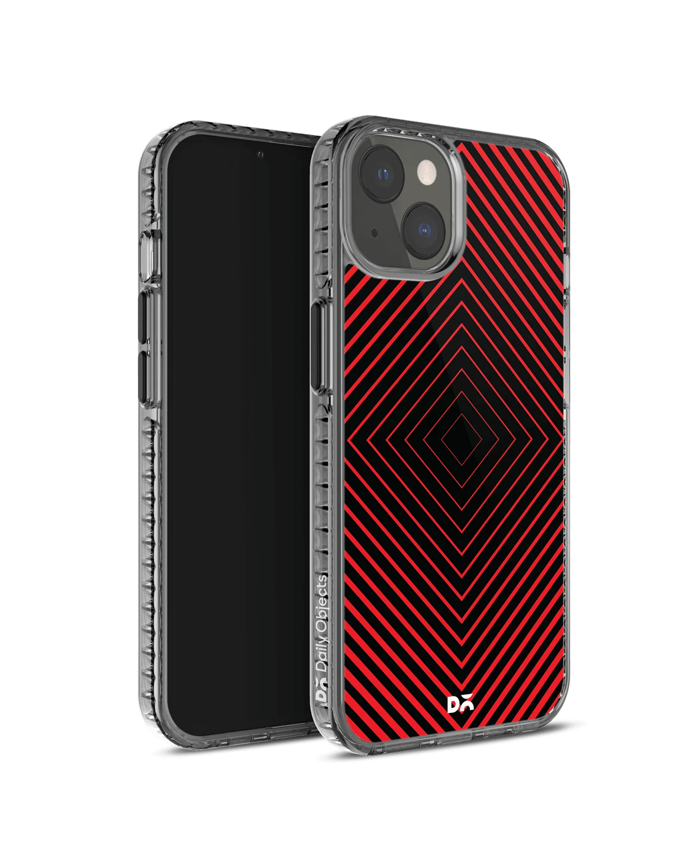DailyObjects Rhombus Red Stride 2.0 Case Cover For iPhone 13 - Image 3