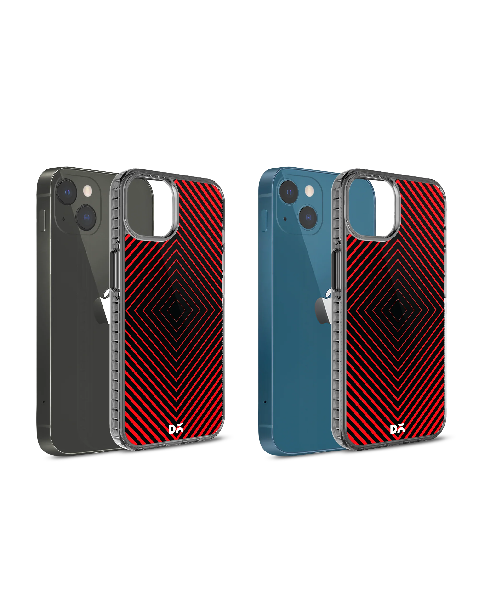 DailyObjects Rhombus Red Stride 2.0 Phone Case Cover For iPhone 15 - Image 5
