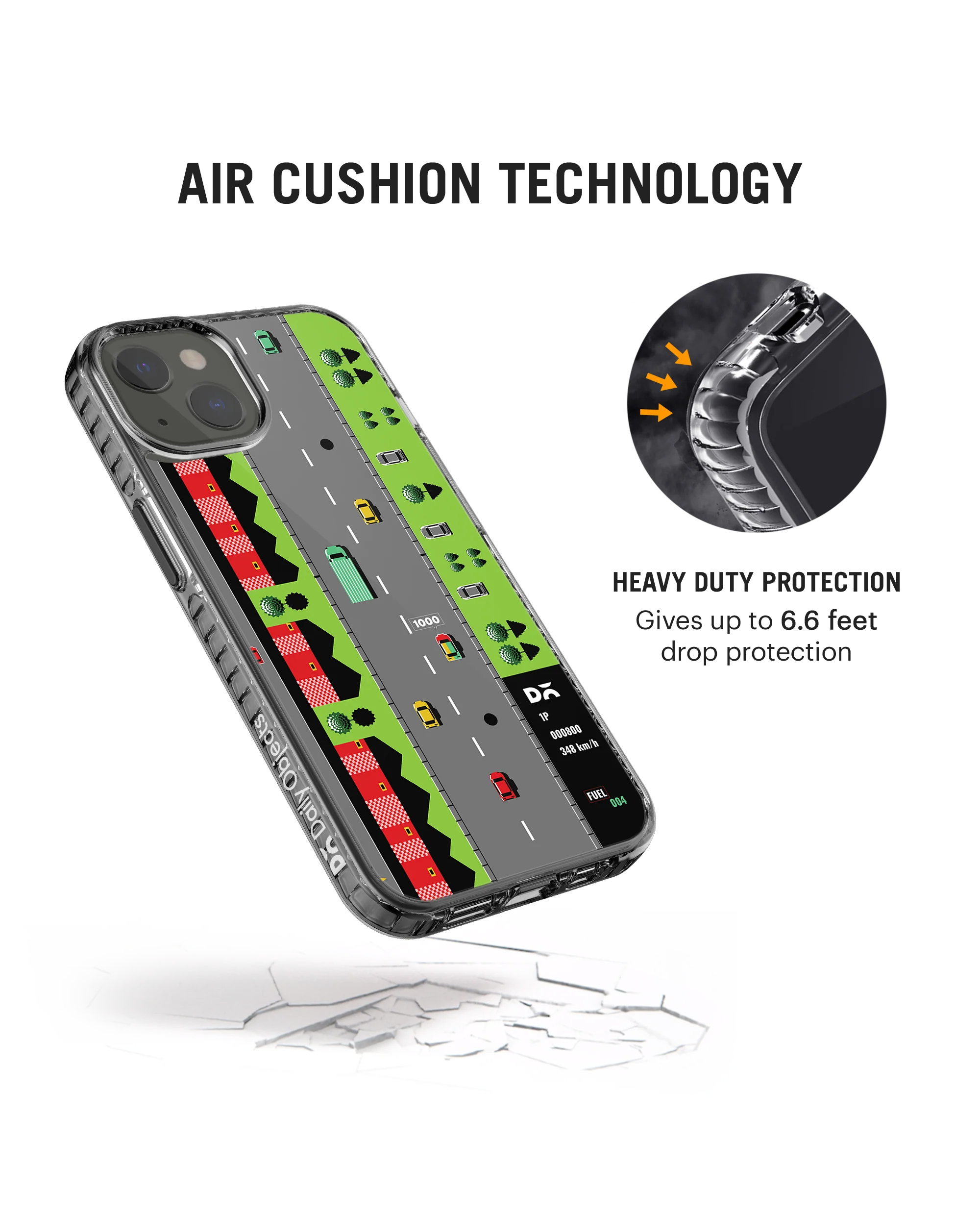 DailyObjects Road Rage Stride 2.0 Case Cover For iPhone 13 - Image 6