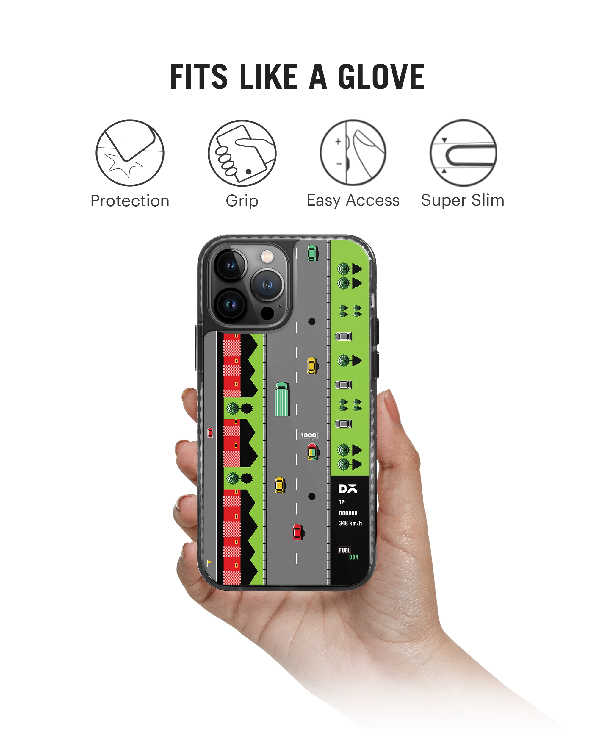 DailyObjects Road Rage Stride 2.0 Case Cover For iPhone 13 Pro - Image 2