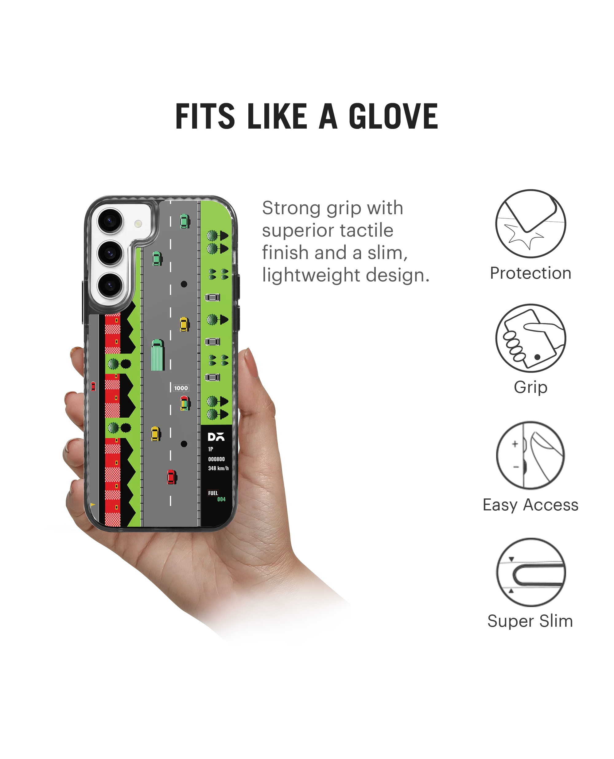 DailyObjects Road Rage Stride 2.0 Case Cover For Samsung Galaxy S23 Plus - Image 5