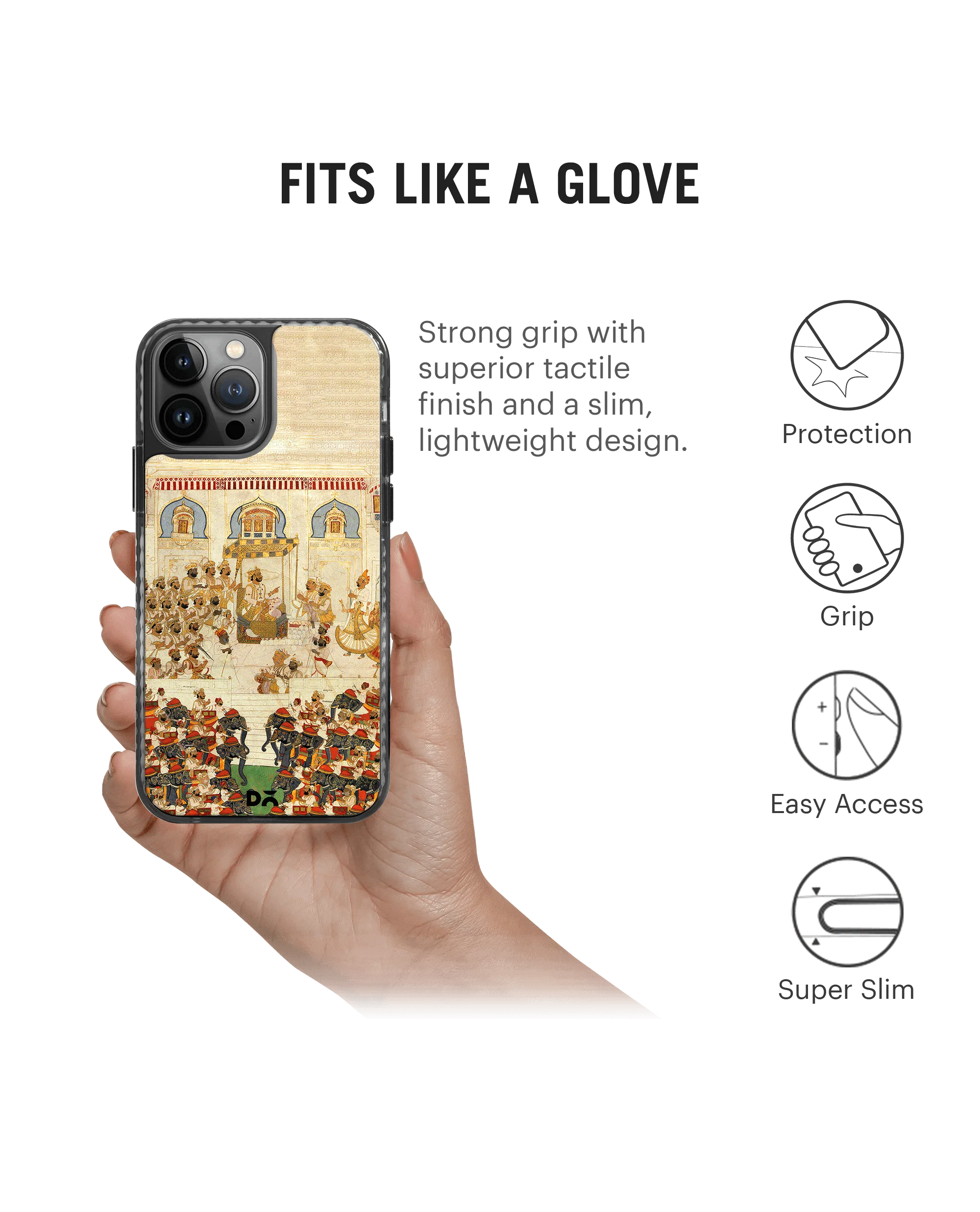 DailyObjects Royal Decree Stride 2.0 Phone Case Cover For iPhone 14 Pro - Image 2