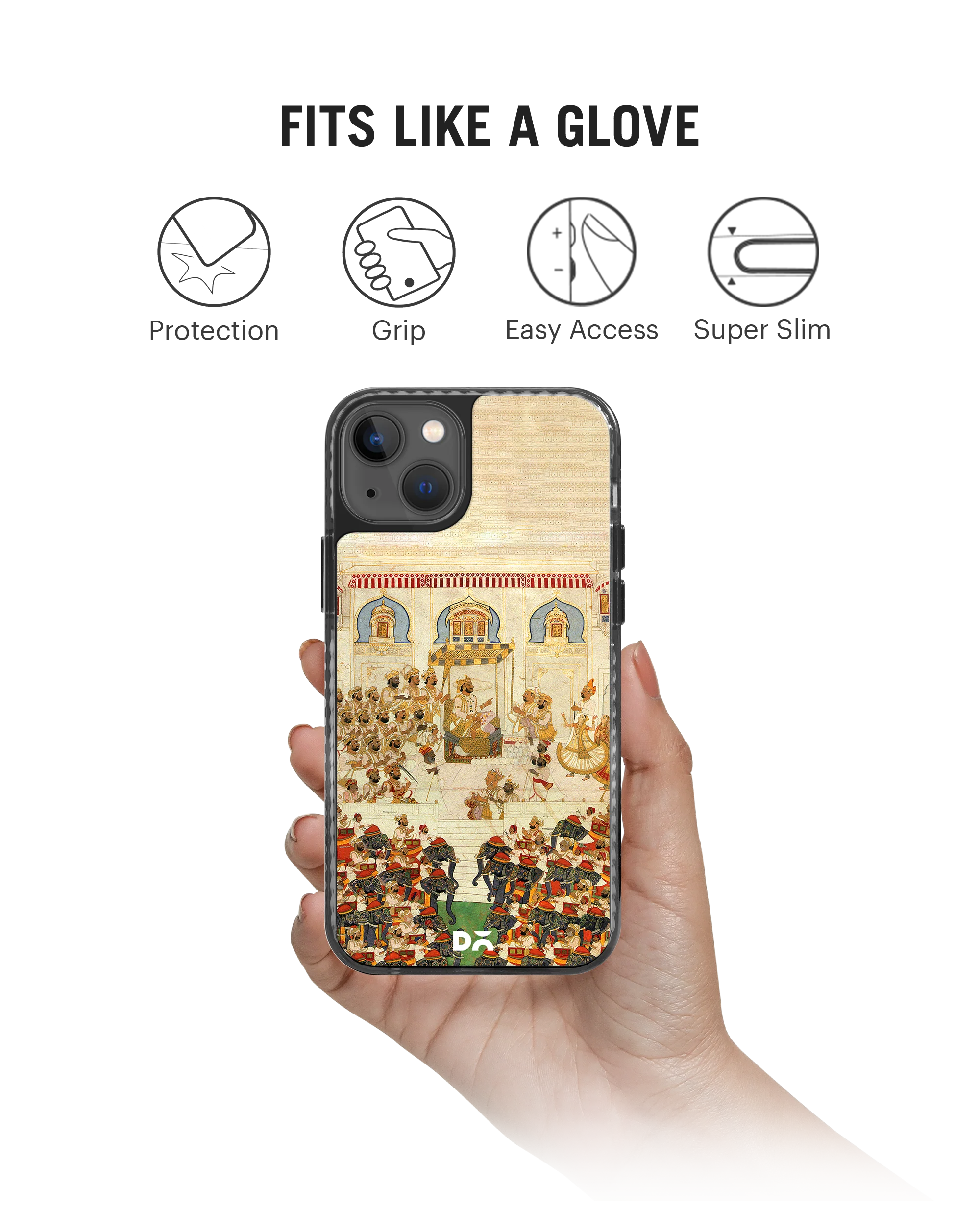 DailyObjects Royal Decree Stride 2.0 Phone Case Cover For iPhone 15 - Image 2