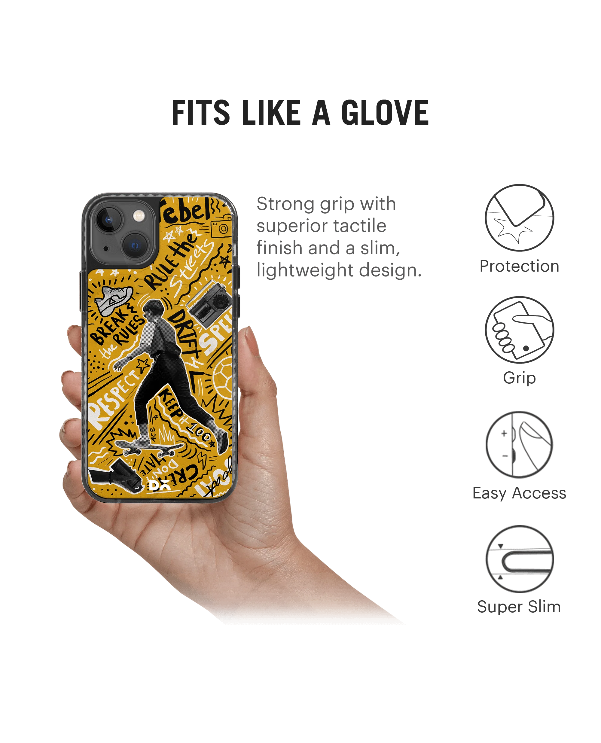 DailyObjects Rule The Streets Stride 2.0 Phone Case Cover For iPhone 14 - Image 4