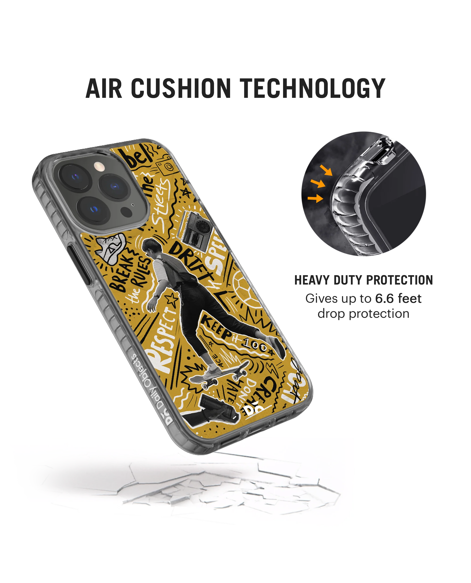 DailyObjects Rule The Streets Stride 2.0 Phone Case Cover For iPhone 15 Pro Max - Image 5