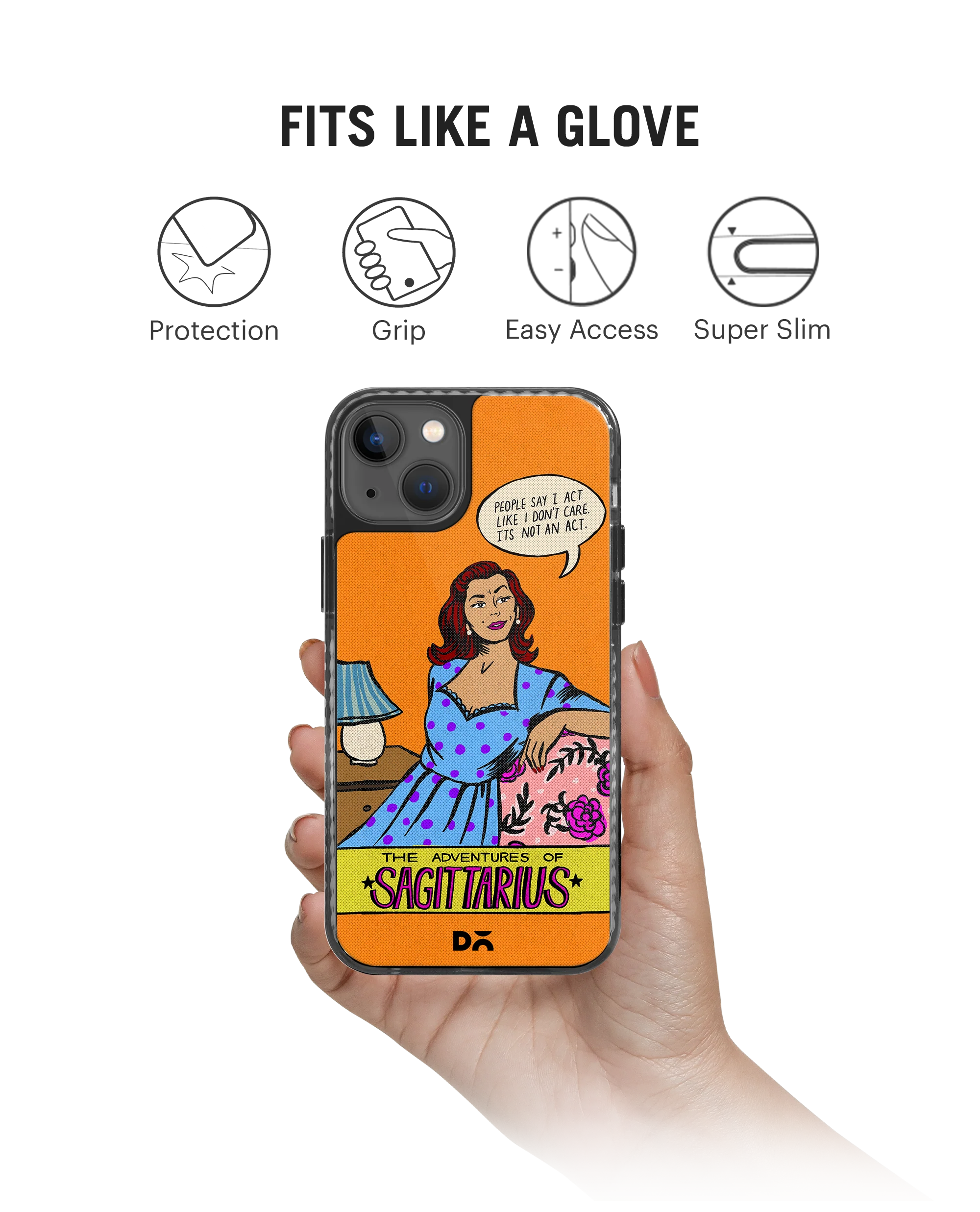 DailyObjects Sagittarius Stride 2.0 Phone Case Cover For iPhone 15 - Image 2