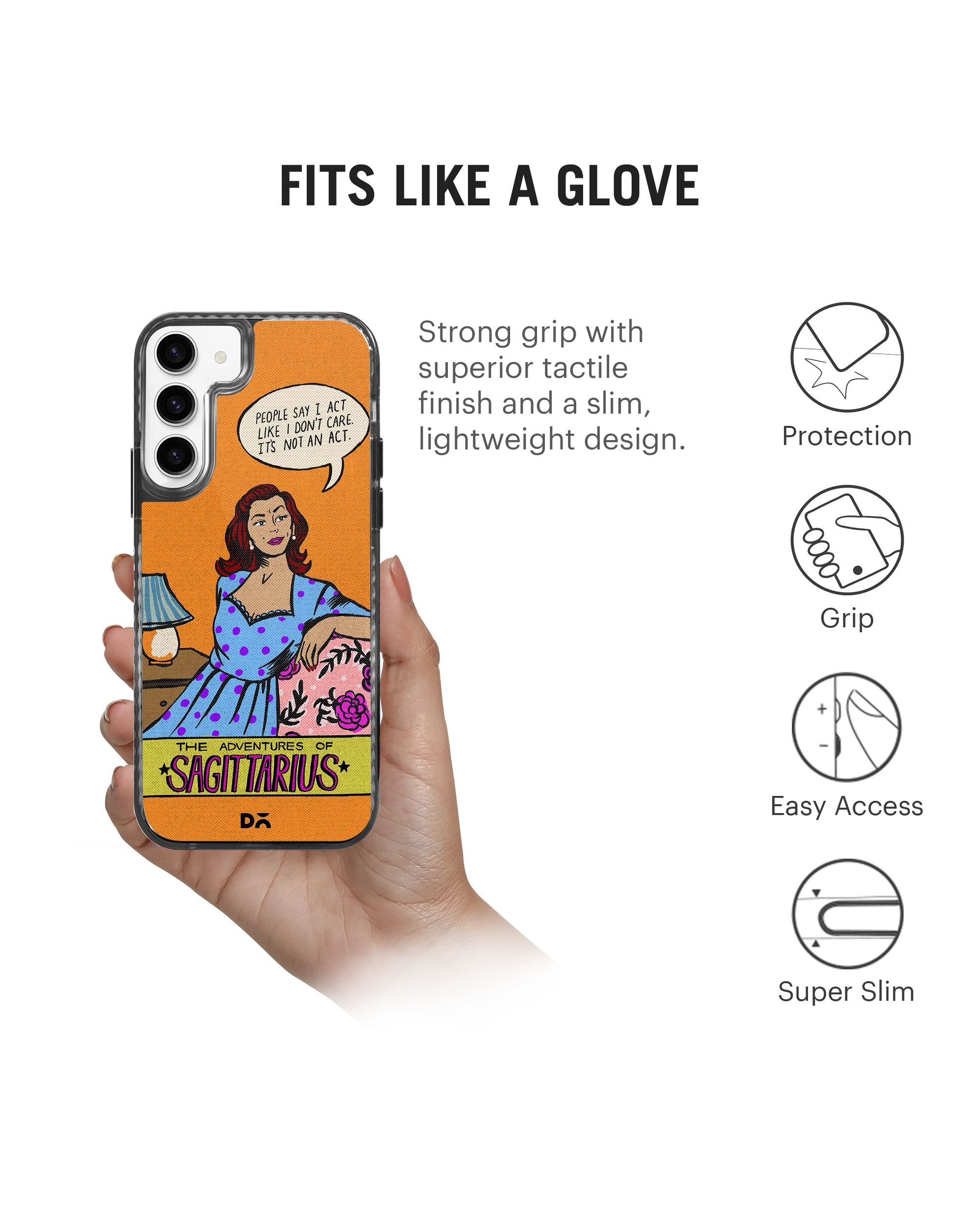 DailyObjects Sagittarius Stride 2.0 Case Cover For Samsung Galaxy S23 - Image 5
