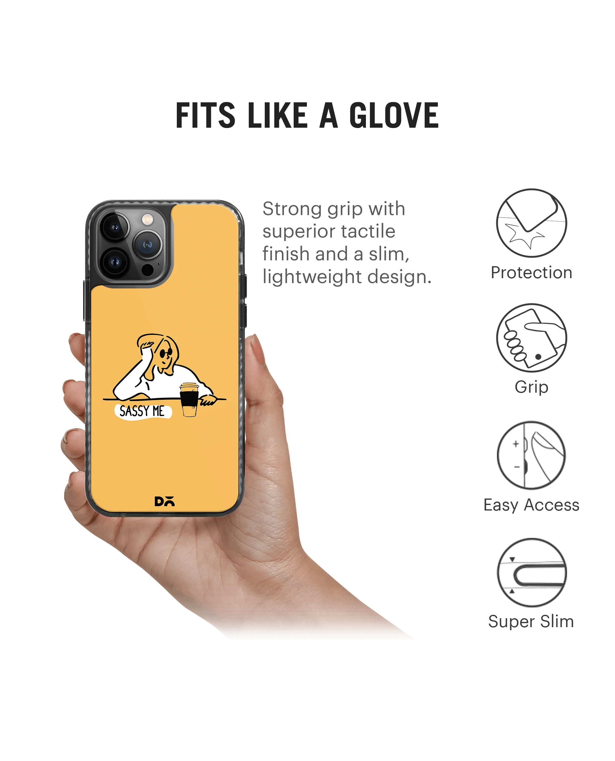 DailyObjects Sassy Me Stride 2.0 Phone Case Cover For iPhone 14 Pro - Image 2