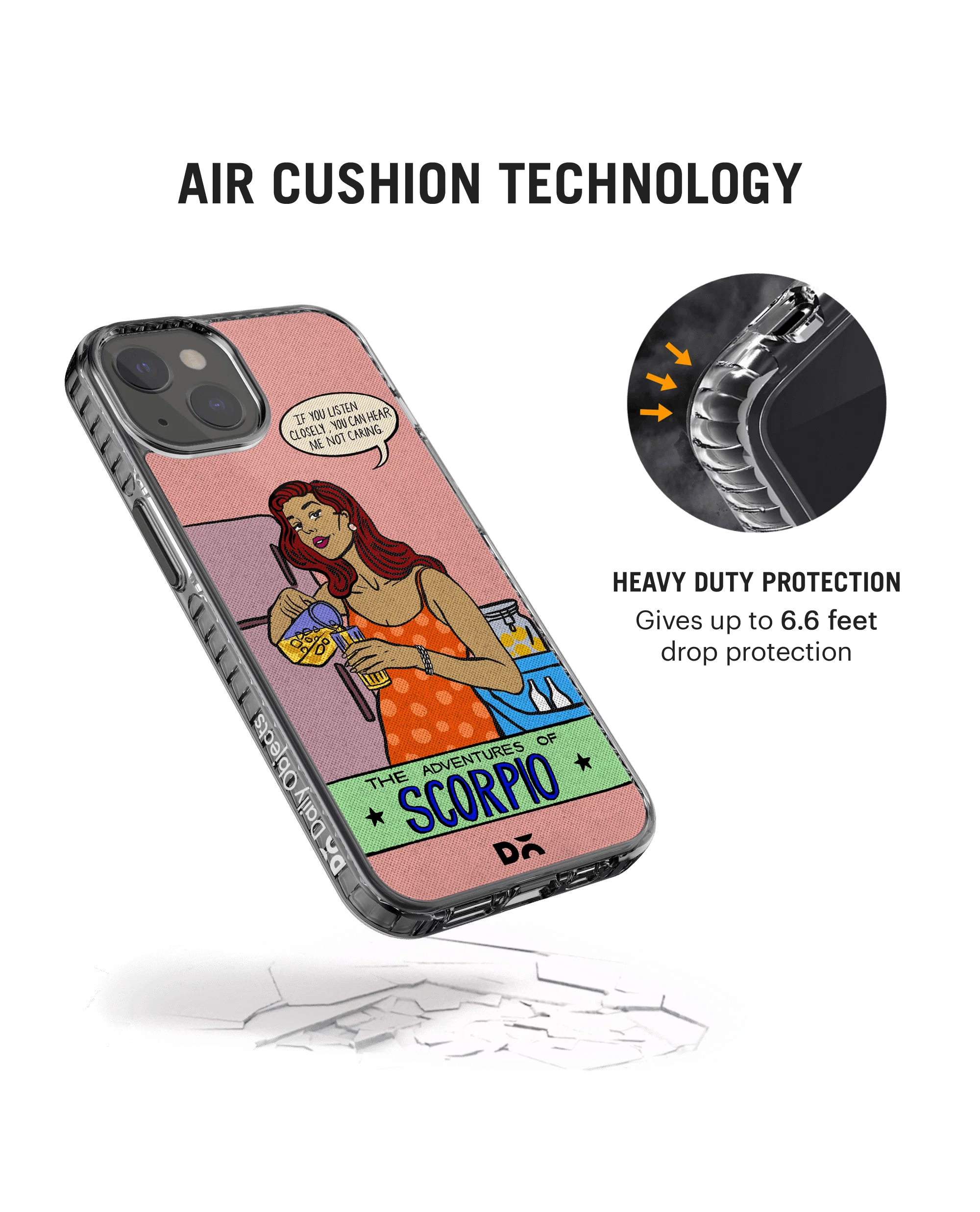 DailyObjects Scorpio Stride 2.0 Phone Case Cover For iPhone 14 Plus - Image 2