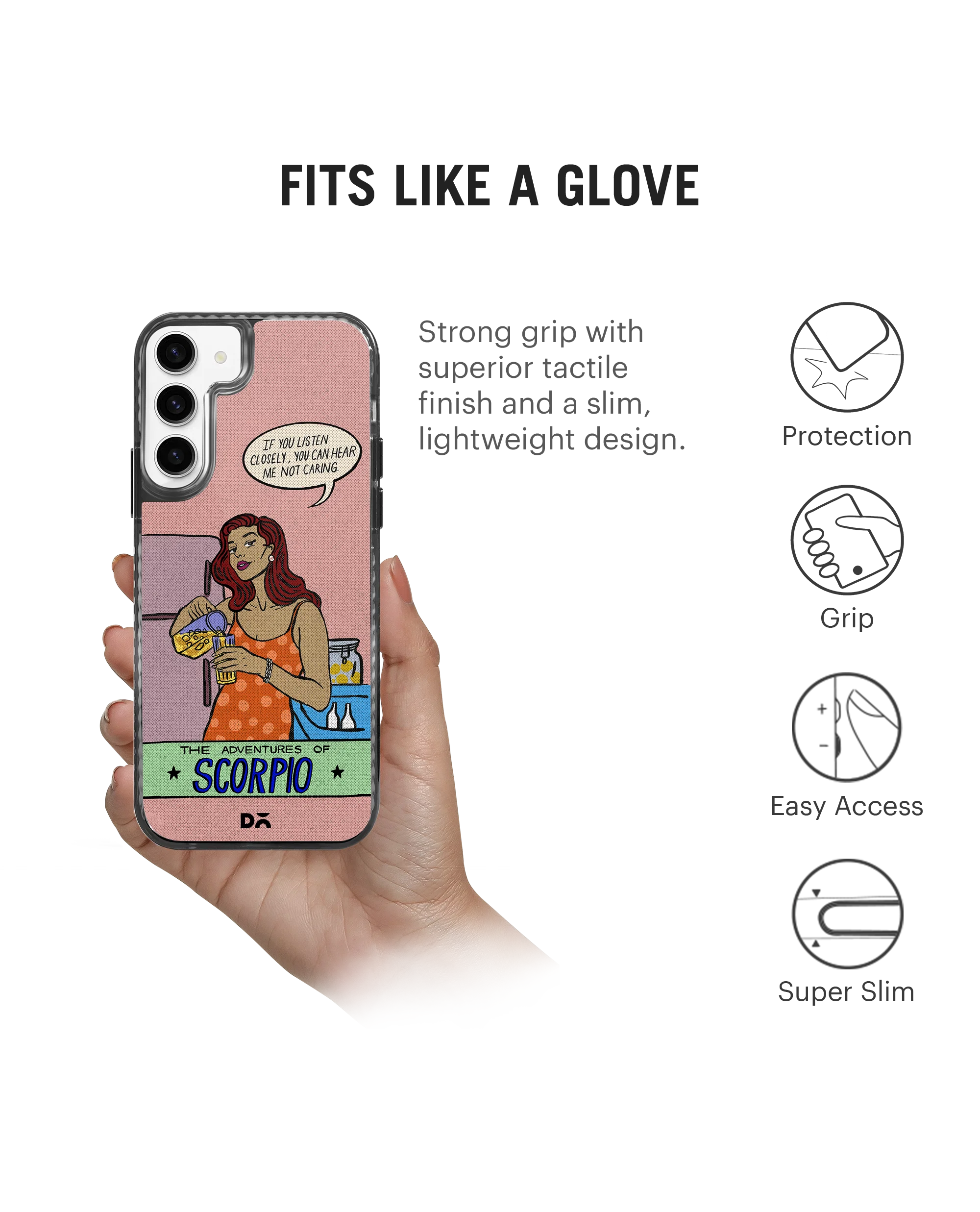 DailyObjects Scorpio Stride 2.0 Case Cover For Samsung Galaxy S23 - Image 5