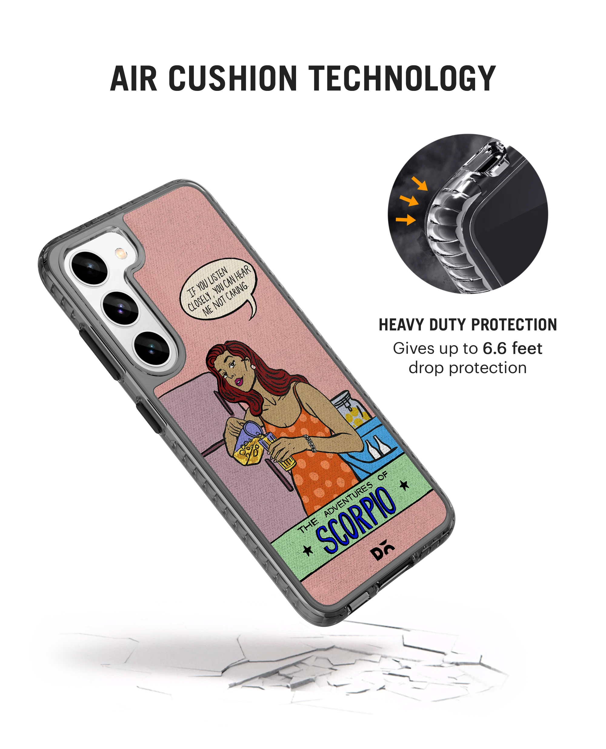 DailyObjects Scorpio Stride 2.0 Case Cover For Samsung Galaxy S23 Plus - Image 2