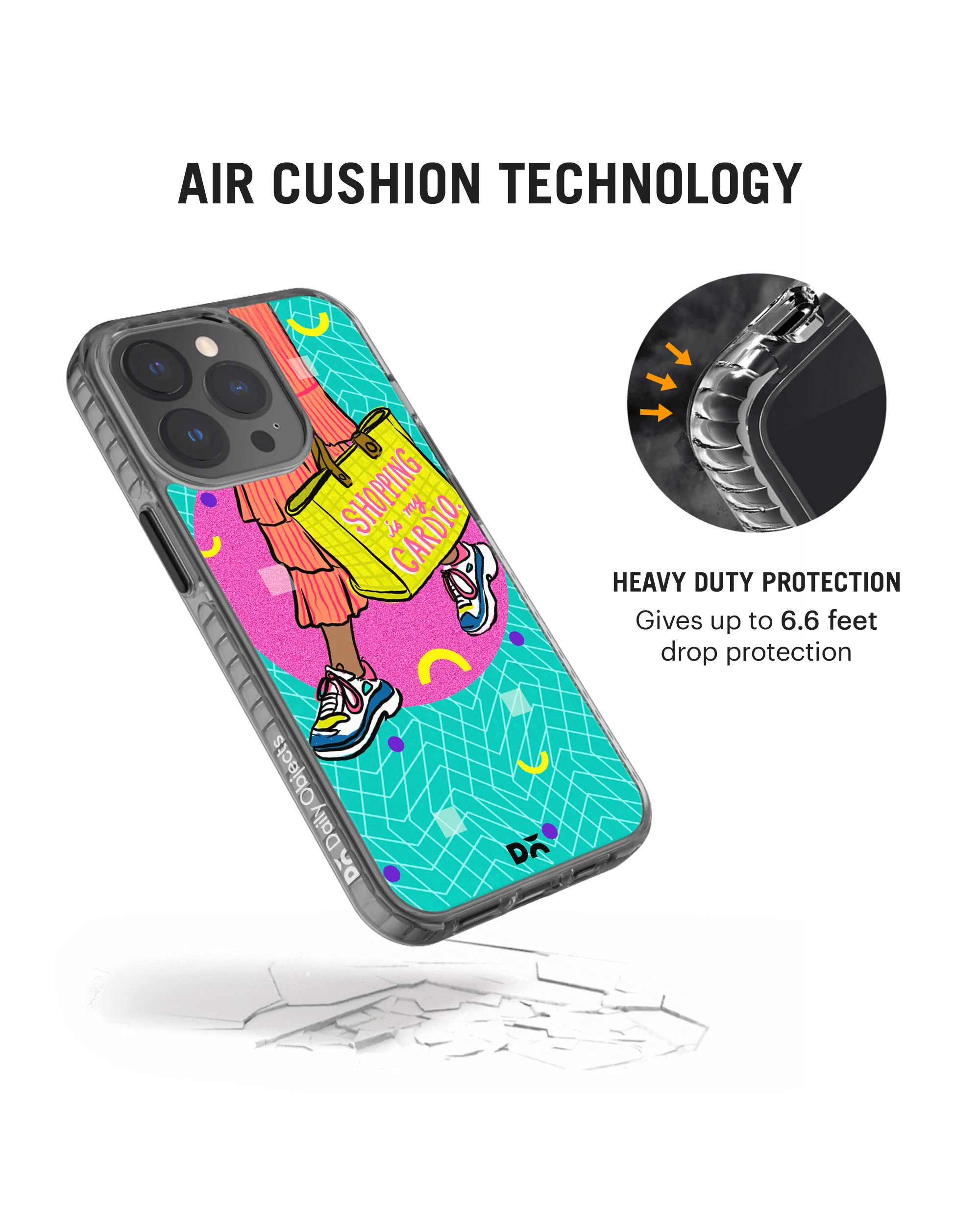 DailyObjects Shopping Cardio Stride 2.0 Case Cover For iPhone 13 Pro Max - Image 3