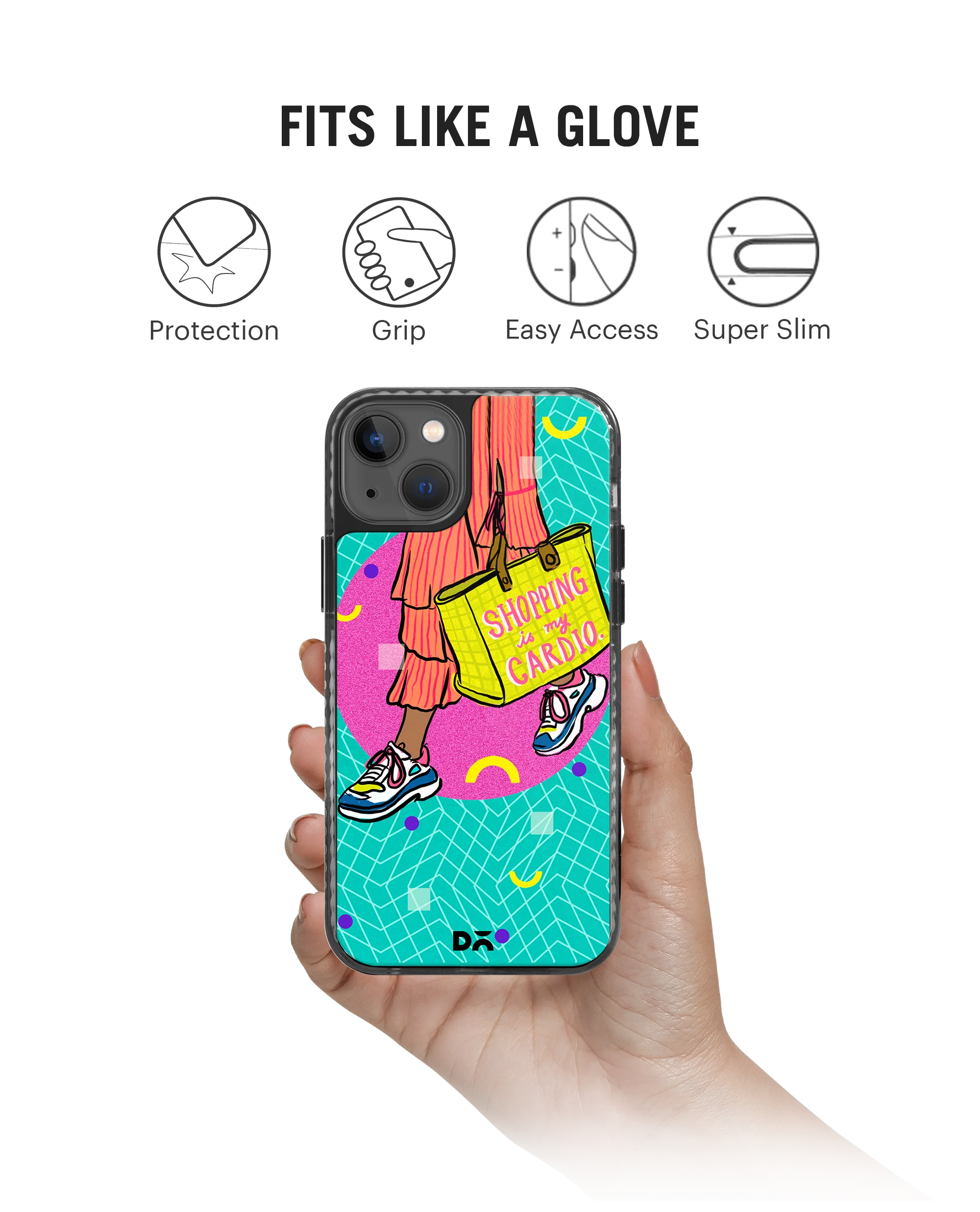 DailyObjects Shopping Cardio Stride 2.0 Phone Case Cover For iPhone 15 - Image 2