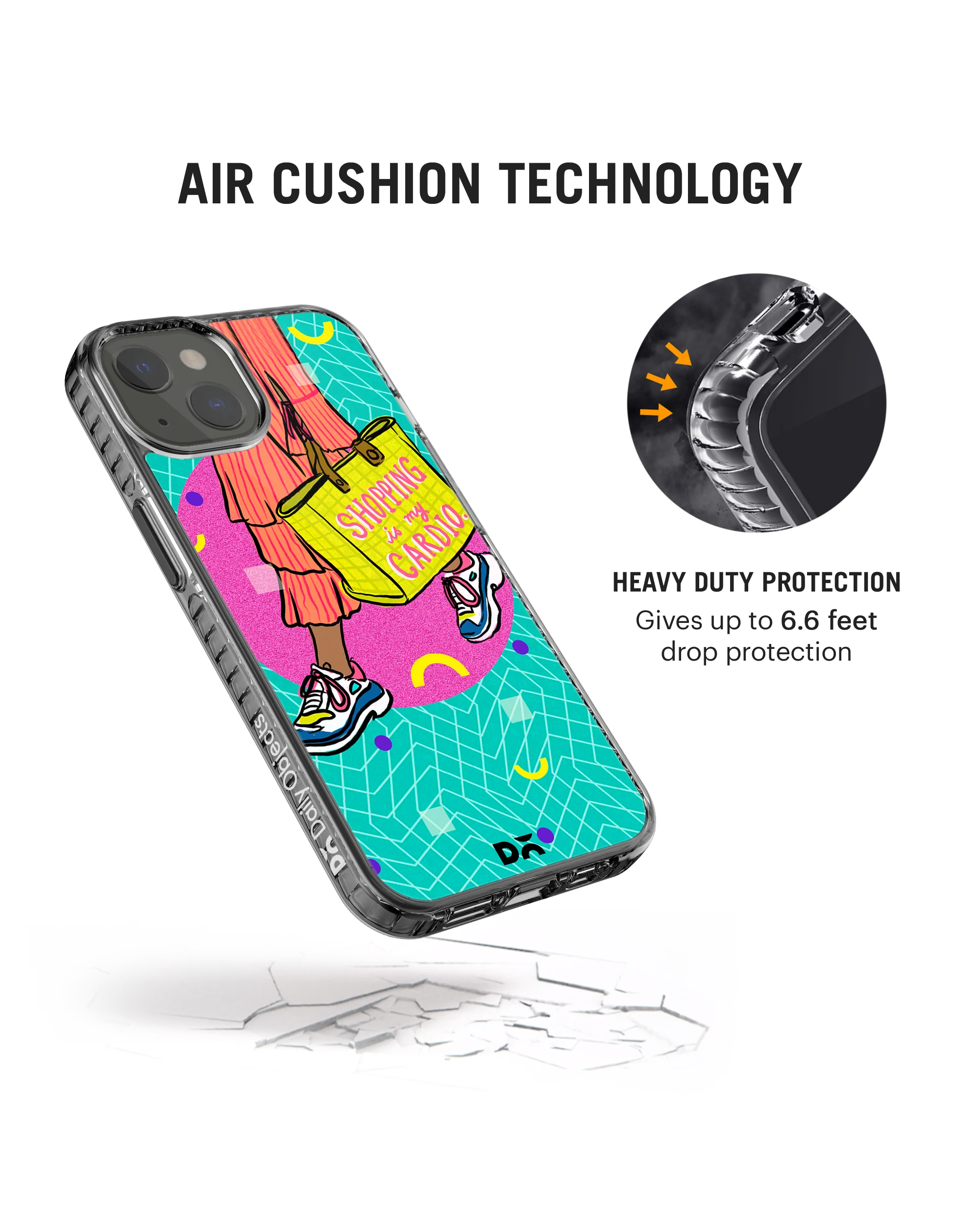 DailyObjects Shopping Cardio Stride 2.0 Phone Case Cover For iPhone 15 Plus - Image 6
