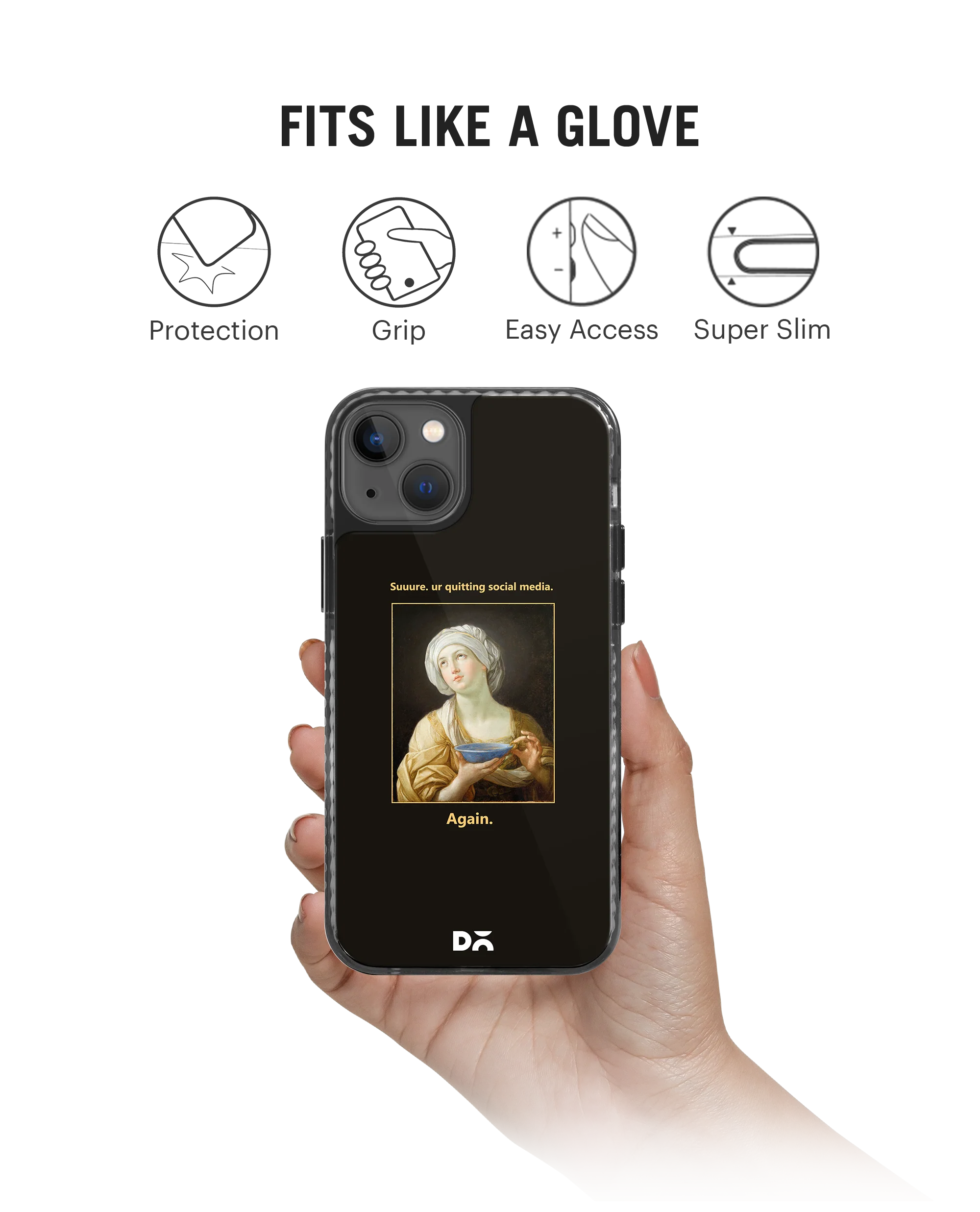DailyObjects Social Media Stride 2.0 Phone Case Cover For iPhone 15 - Image 2