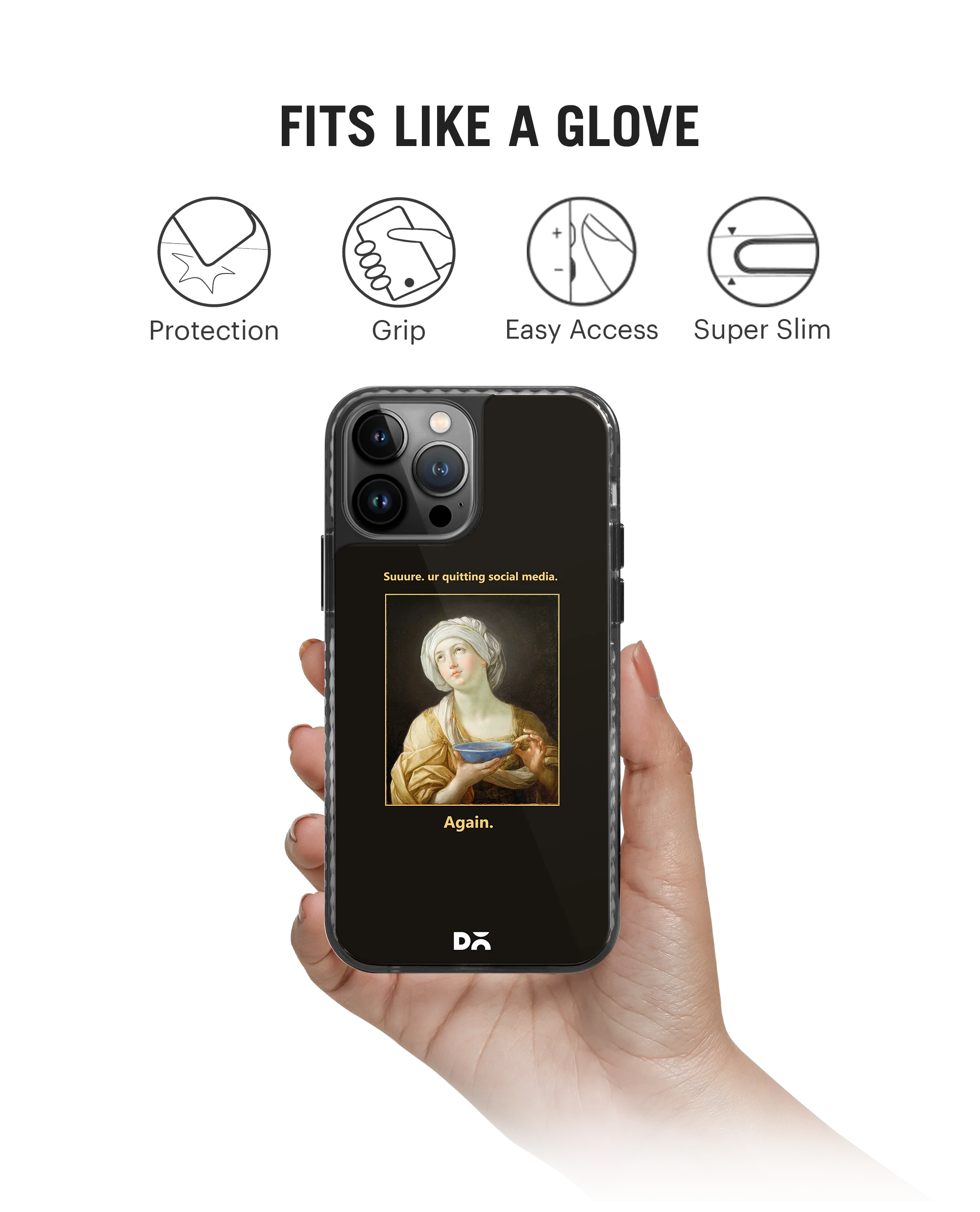 DailyObjects Social Media Stride 2.0 Phone Case Cover For iPhone 15 Pro - Image 2