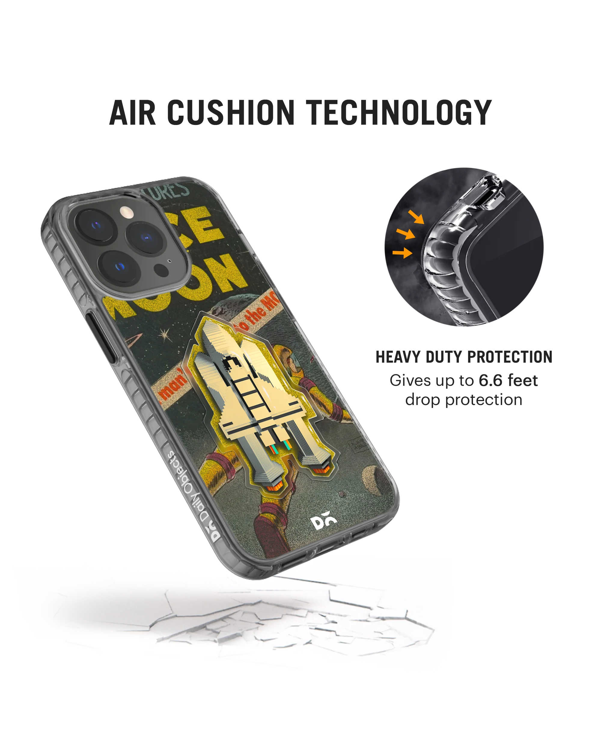 DailyObjects Space Rider Stride 2.0 Case Cover For iPhone 13 Pro Max - Image 4