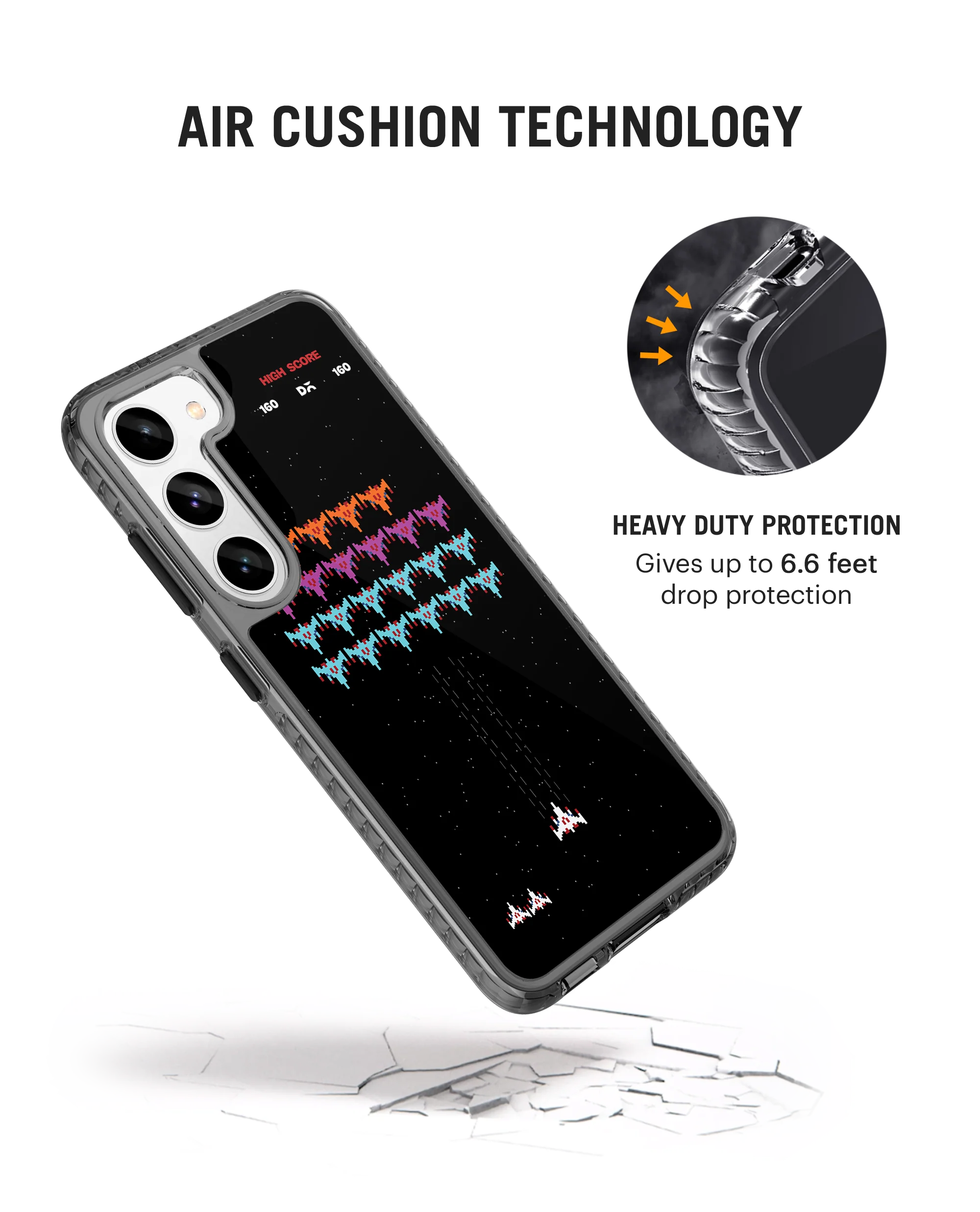 DailyObjects Space Strike Stride 2.0 Case Cover For Samsung Galaxy S23 - Image 2