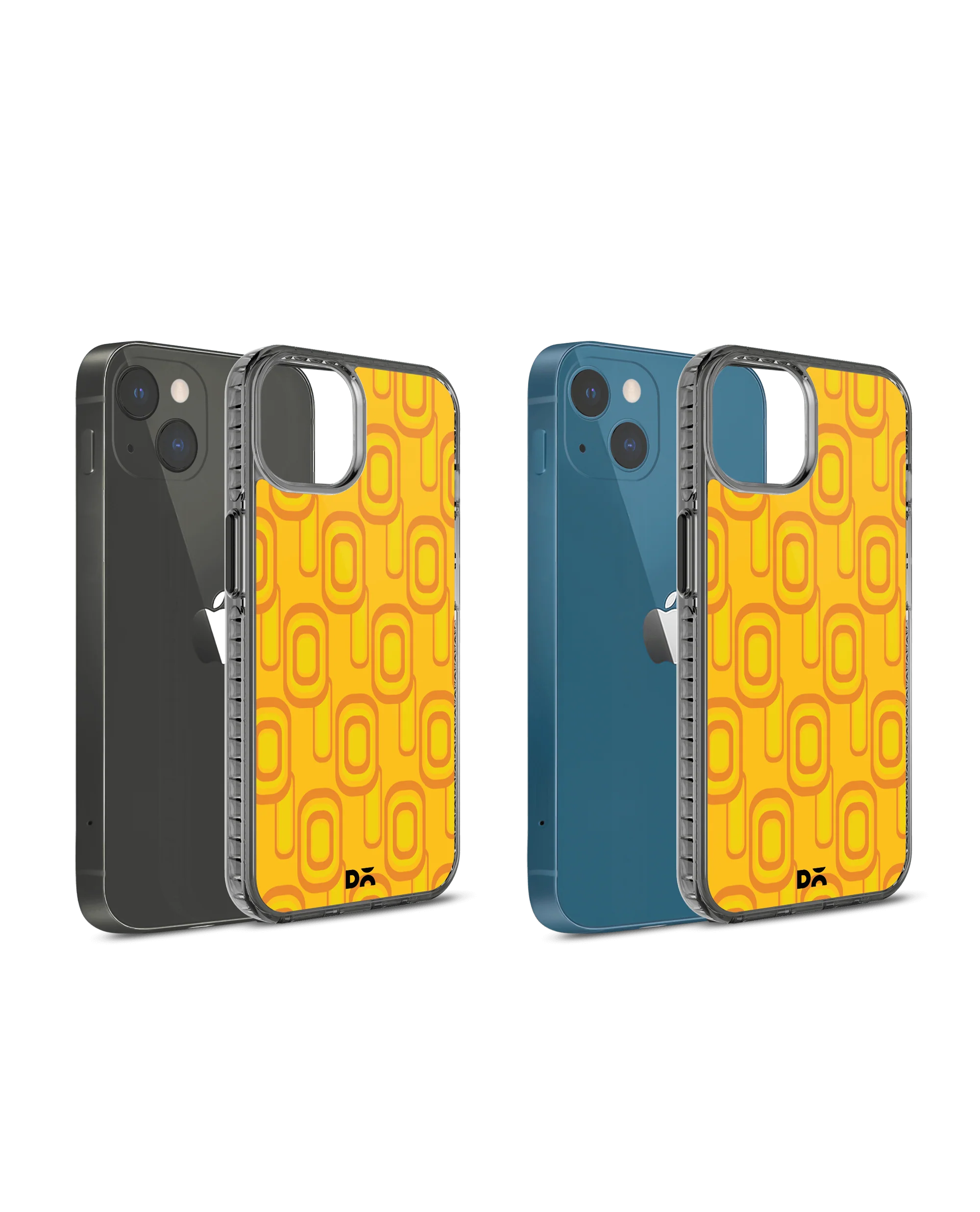DailyObjects Squircle Yellow Stride 2.0 Case Cover For iPhone 13 - Image 3