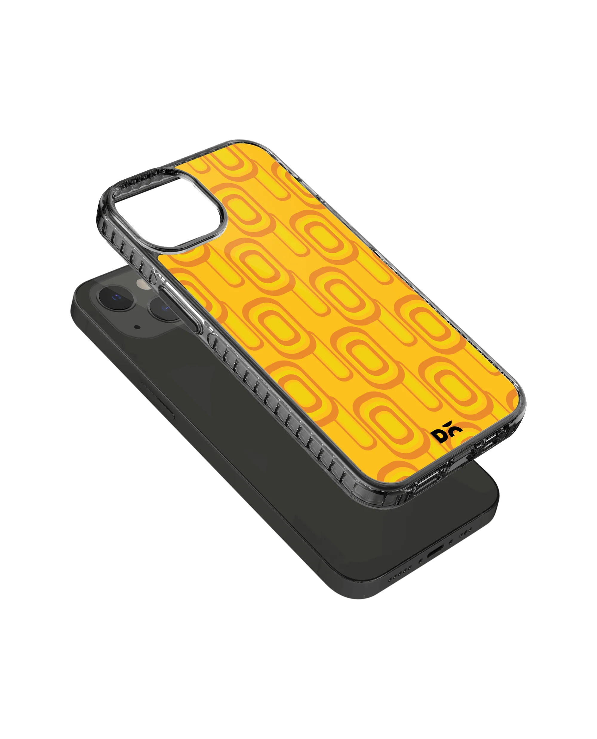 DailyObjects Squircle Yellow Stride 2.0 Case Cover For iPhone 13 - Image 4