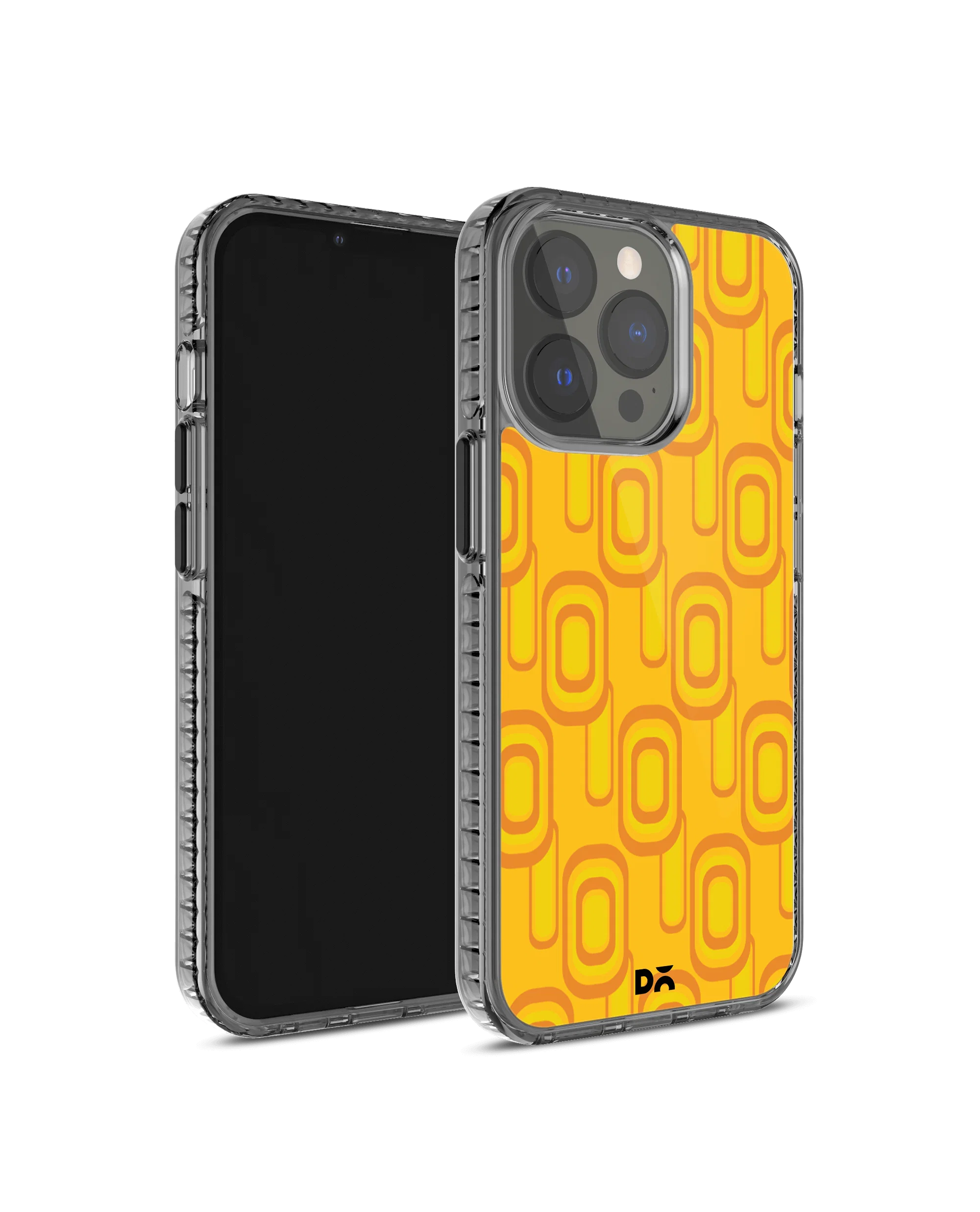 DailyObjects Squircle Yellow Stride 2.0 Phone Case Cover For iPhone 14 Pro