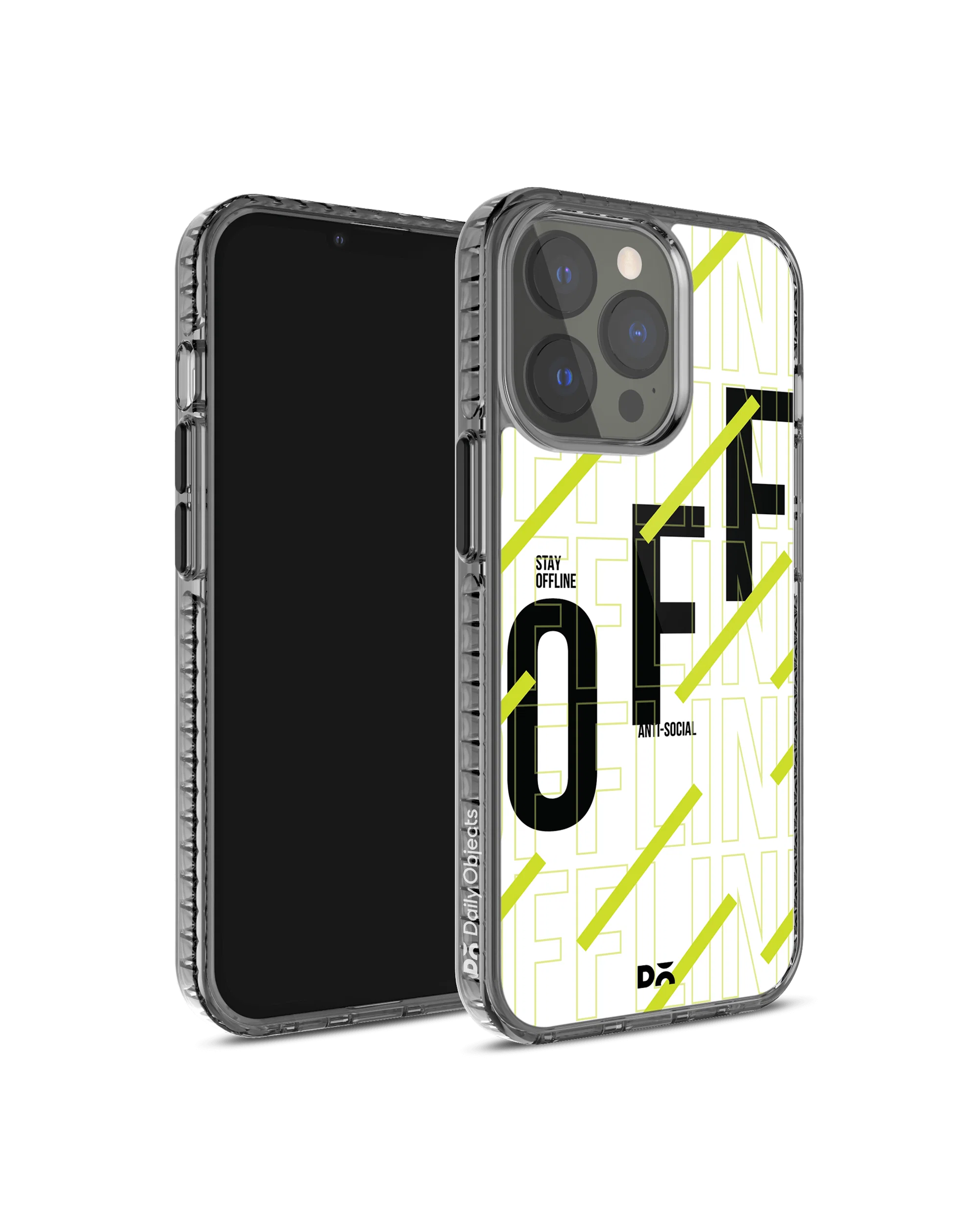 DailyObjects Stay Offline Stride 2.0 Phone Case Cover For iPhone 14 Pro - Image 3