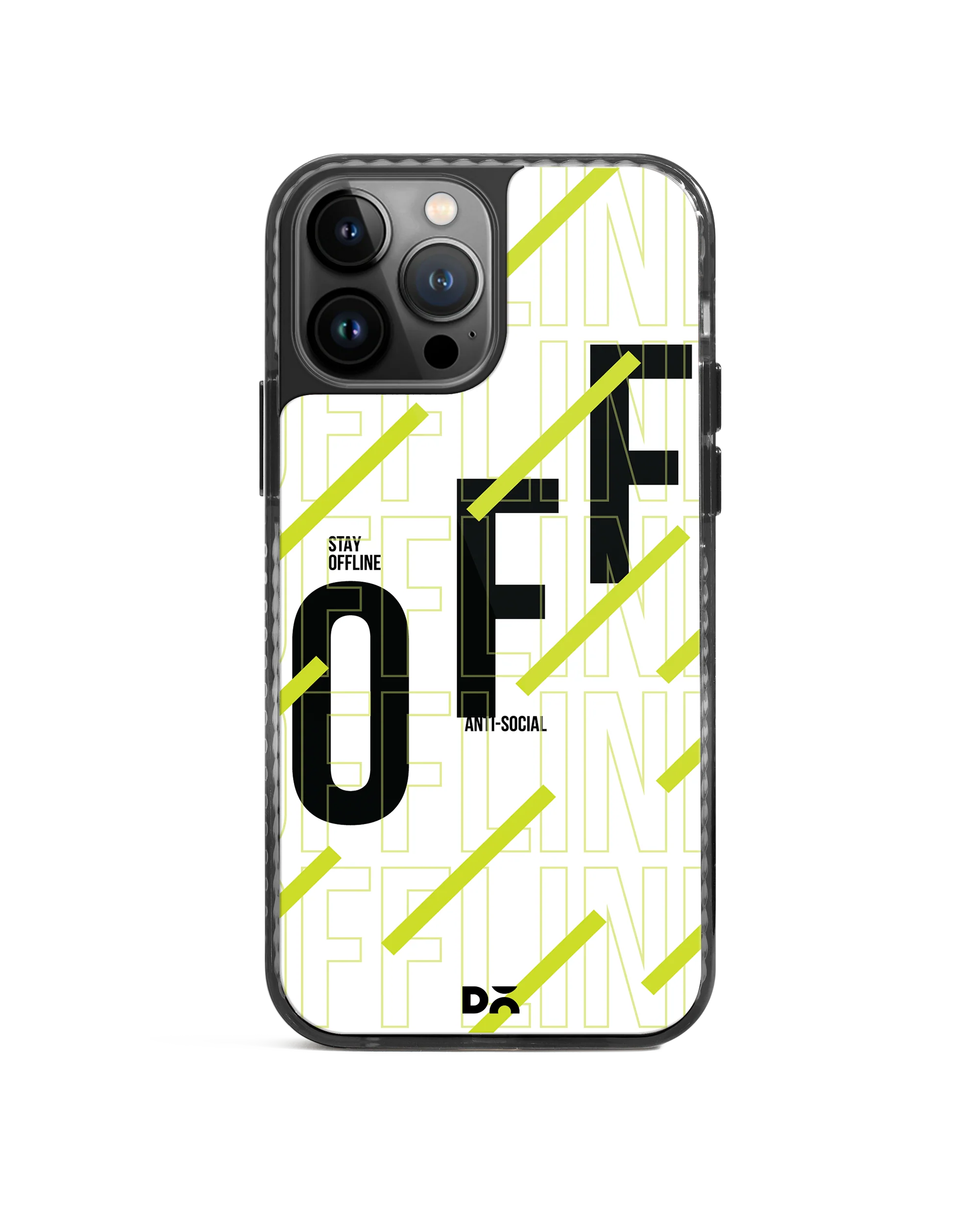 DailyObjects Stay Offline Stride 2.0 Phone Case Cover For iPhone 15 Pro