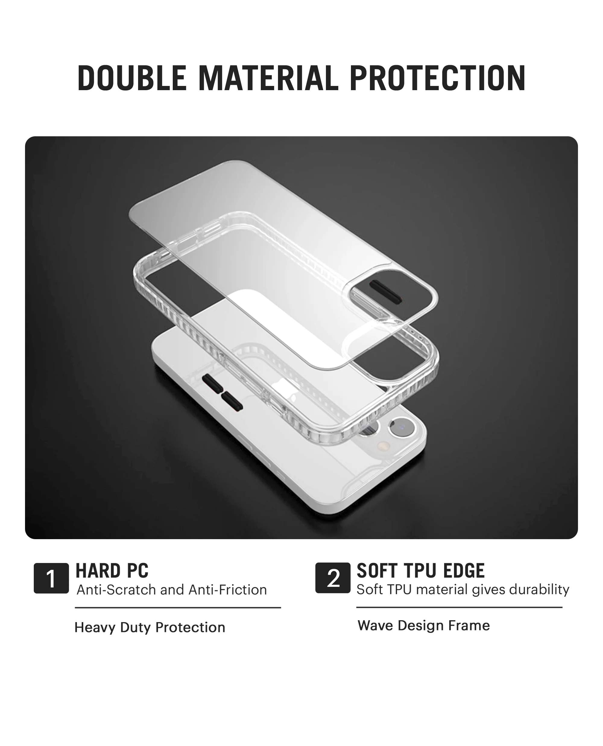 DailyObjects Stride 2.0 Clear MagSafe Phone Case Cover For iPhone 15 - Image 8