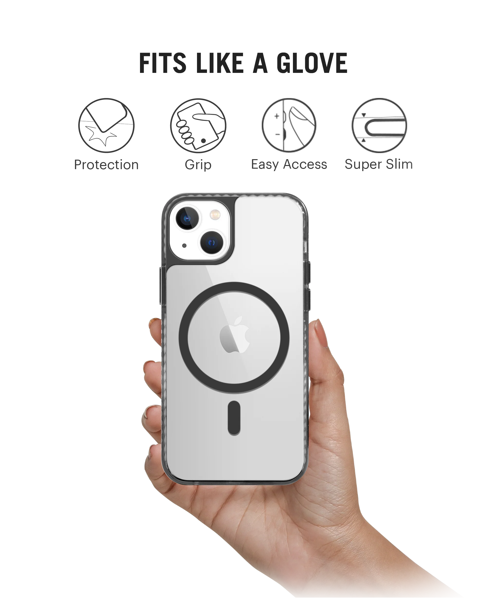 DailyObjects Stride 2.0 Clear MagSafe Phone Case Cover For iPhone 15 - Image 9