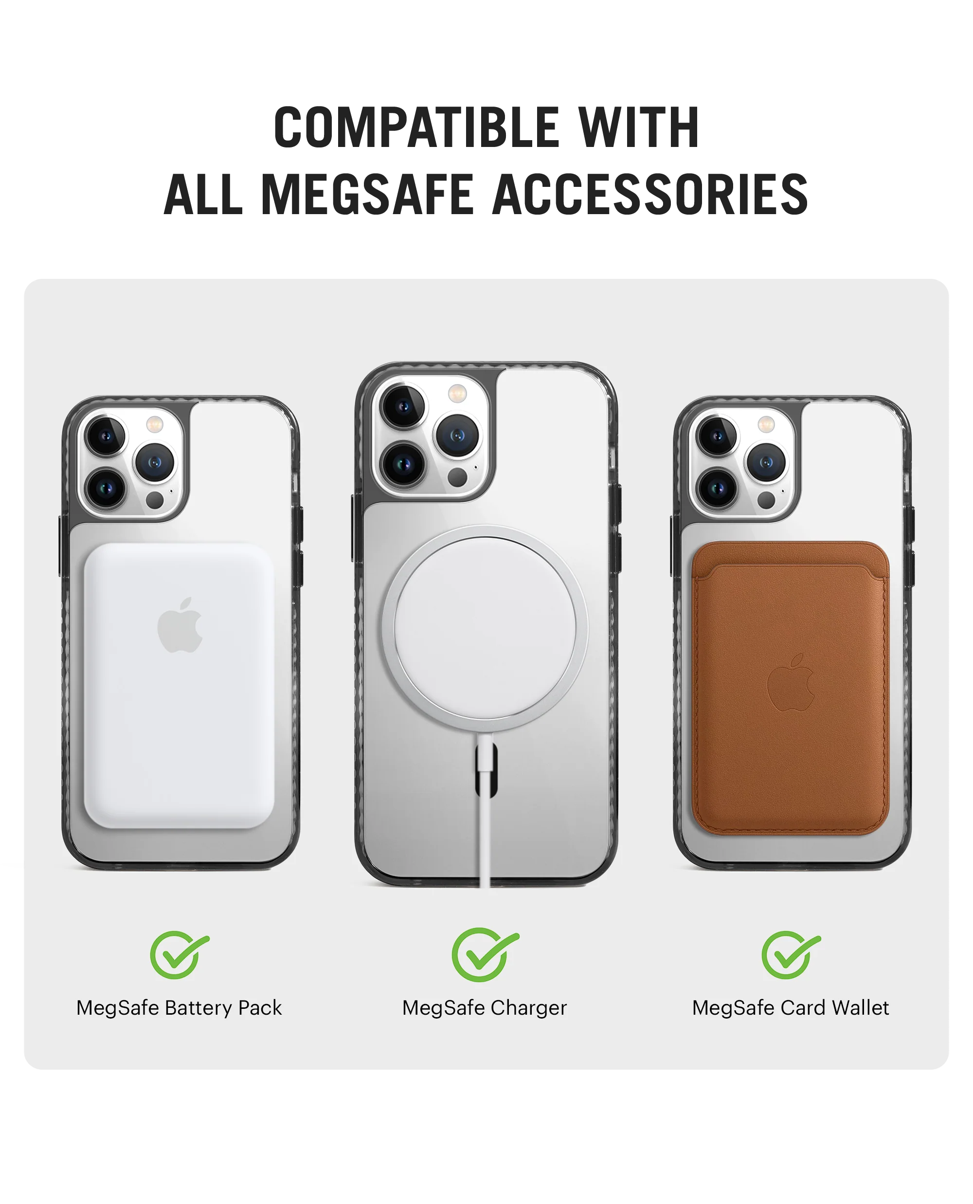 DailyObjects Stride 2.0 Clear MagSafe Phone Case Cover For iPhone 15 Pro - Image 4