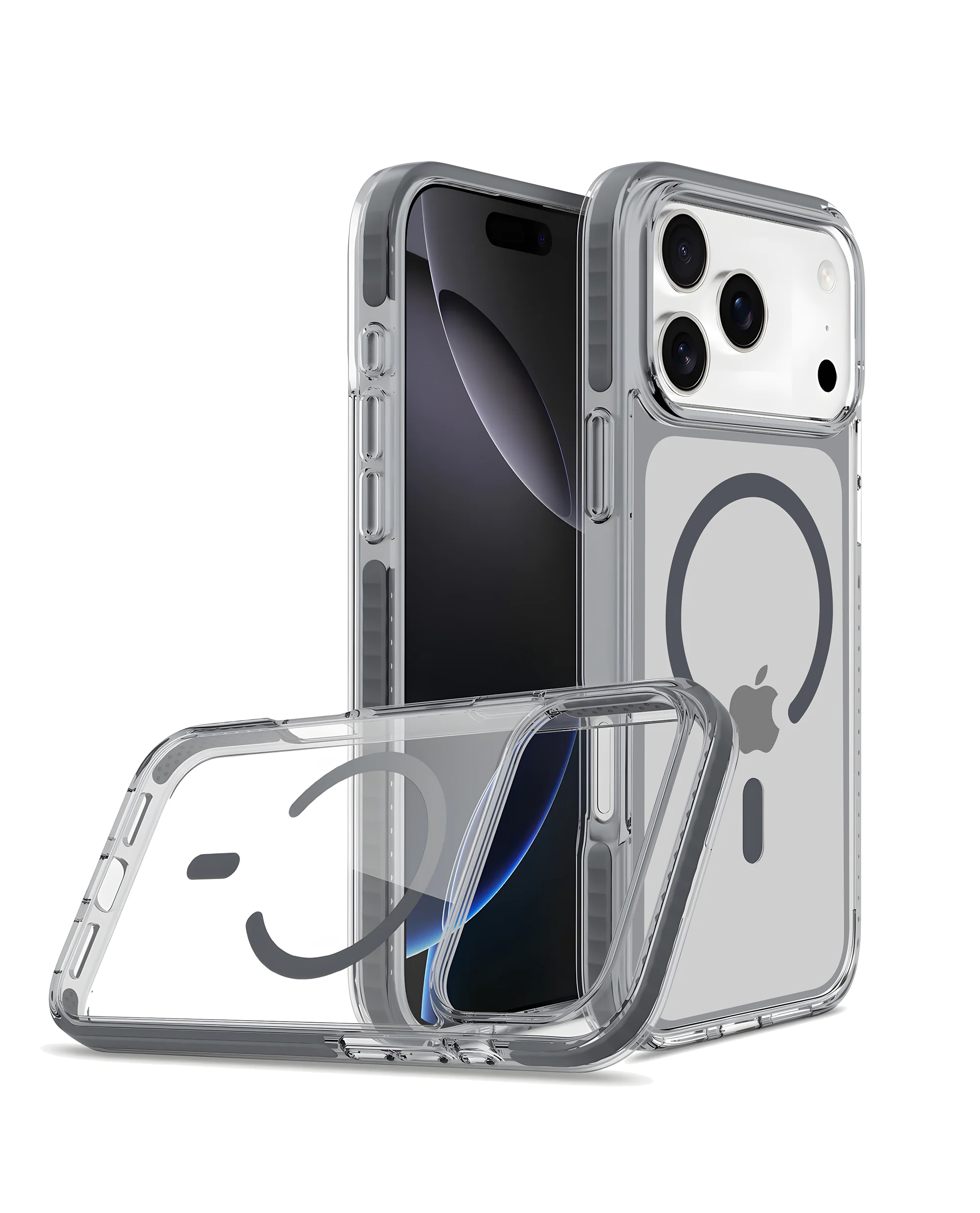 DailyObjects Stride 2.0 Clear MagSafe Phone Case Cover For iPhone 17 Pro - Image 3