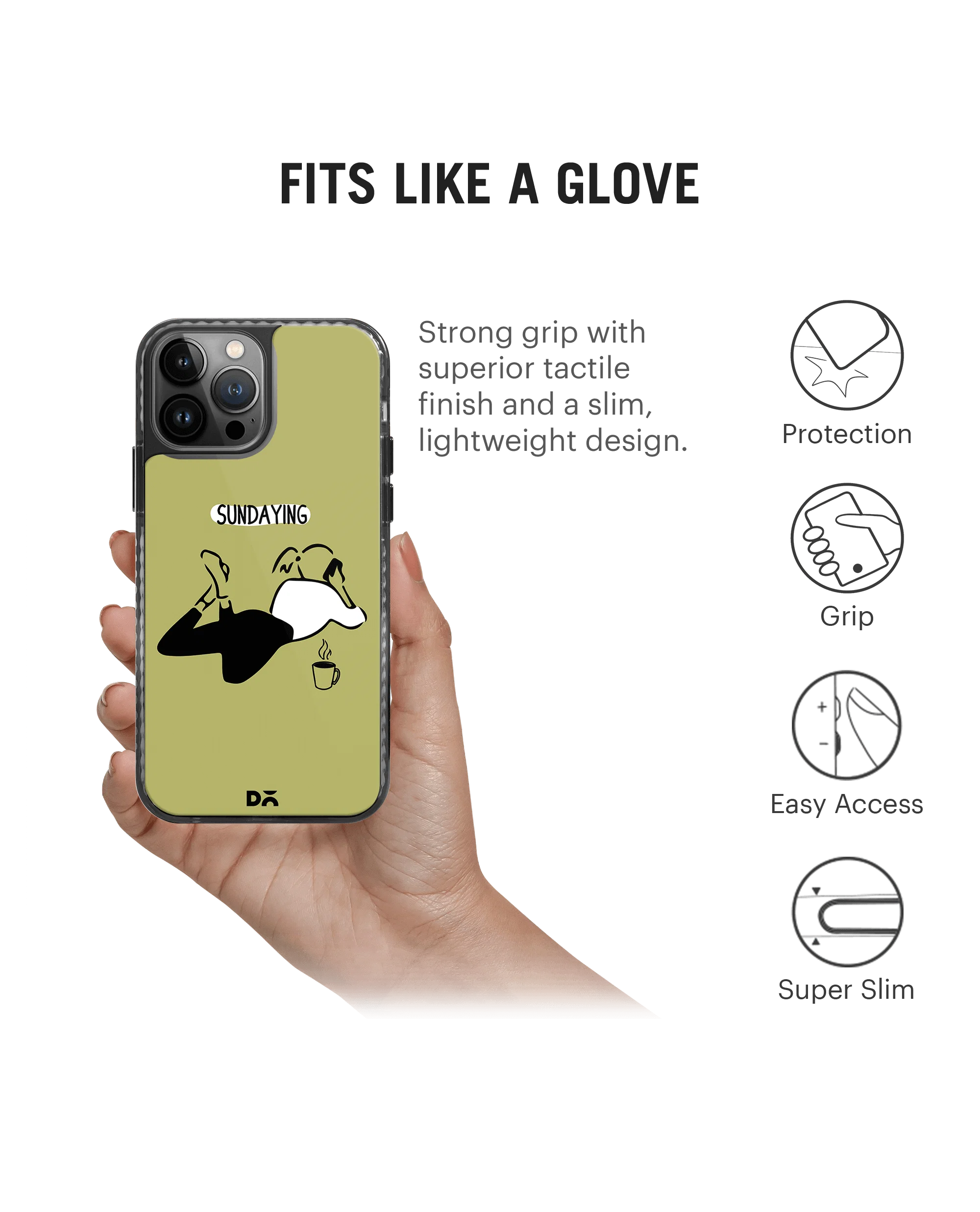 DailyObjects Sundaying Stride 2.0 Phone Case Cover For iPhone 14 Pro - Image 2