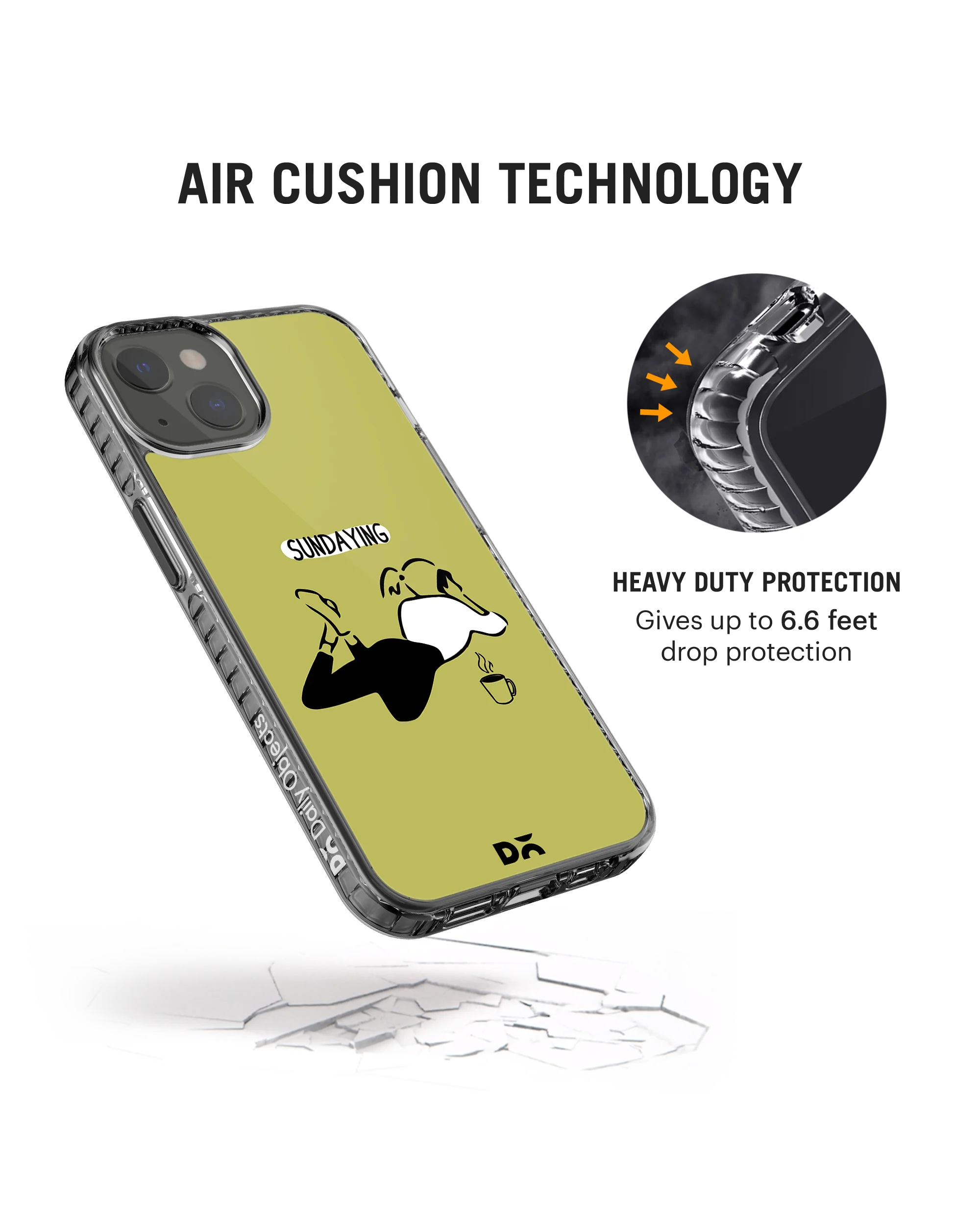DailyObjects Sundaying Stride 2.0 Phone Case Cover For iPhone 15 Plus - Image 6