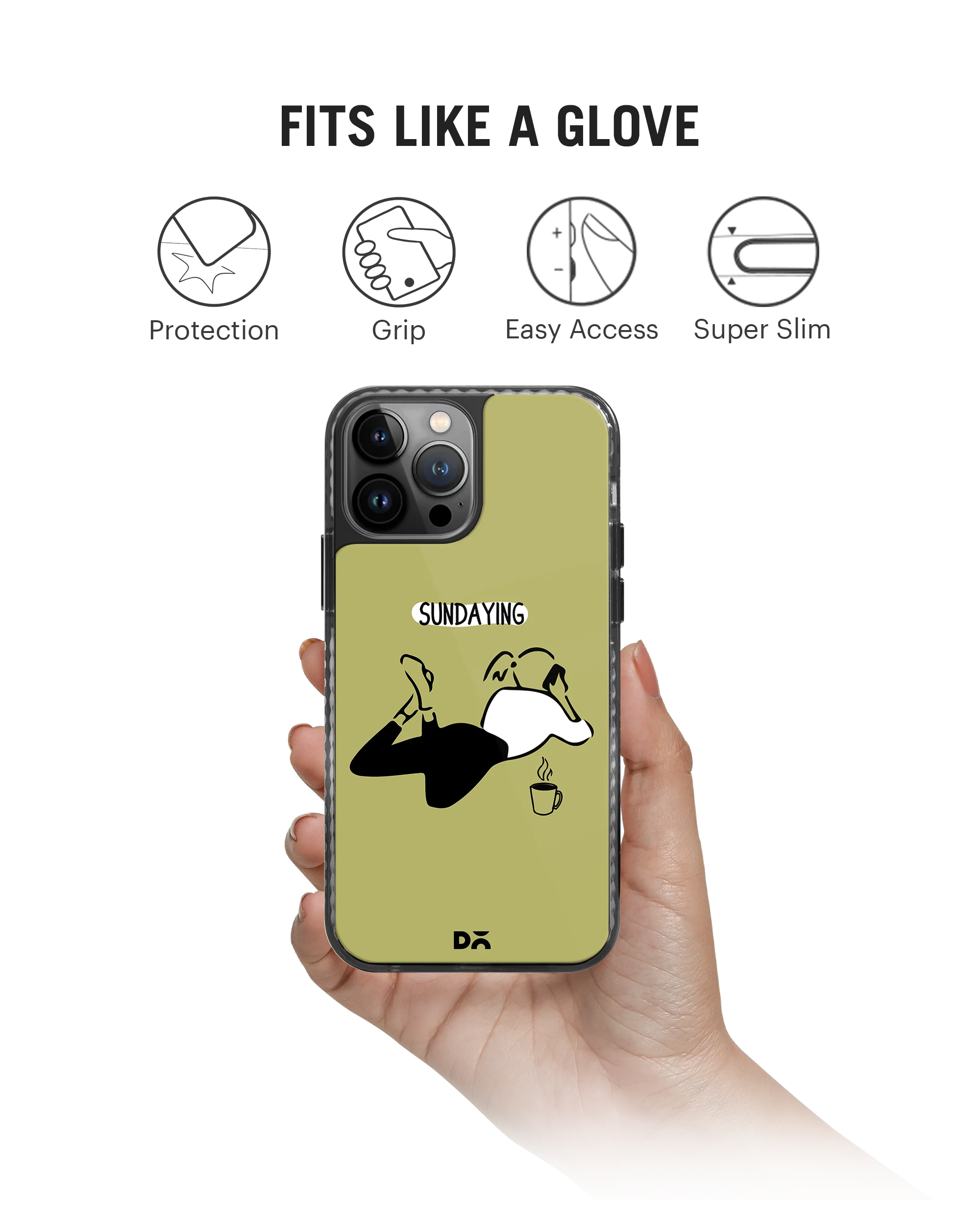 DailyObjects Sundaying Stride 2.0 Phone Case Cover For iPhone 15 Pro - Image 2