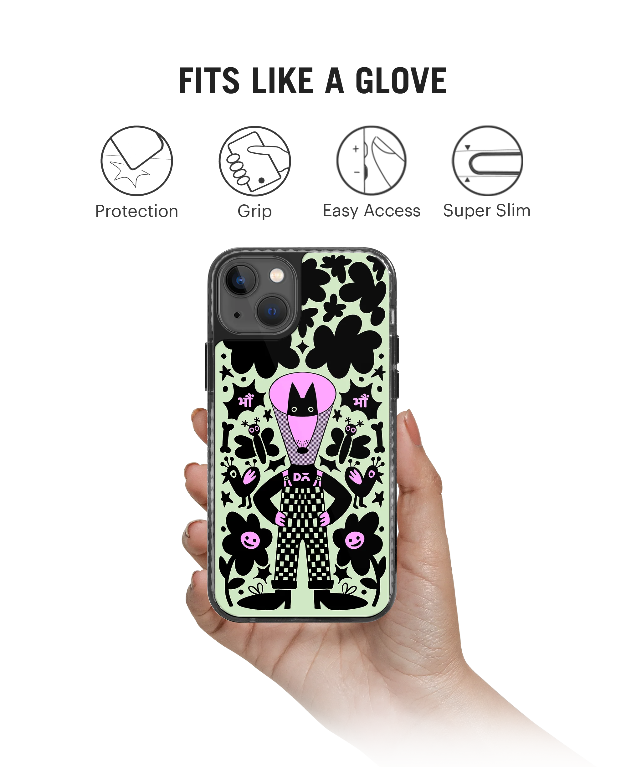 DailyObjects Super Dog Stride 2.0 Phone Case Cover For iPhone 15 - Image 2